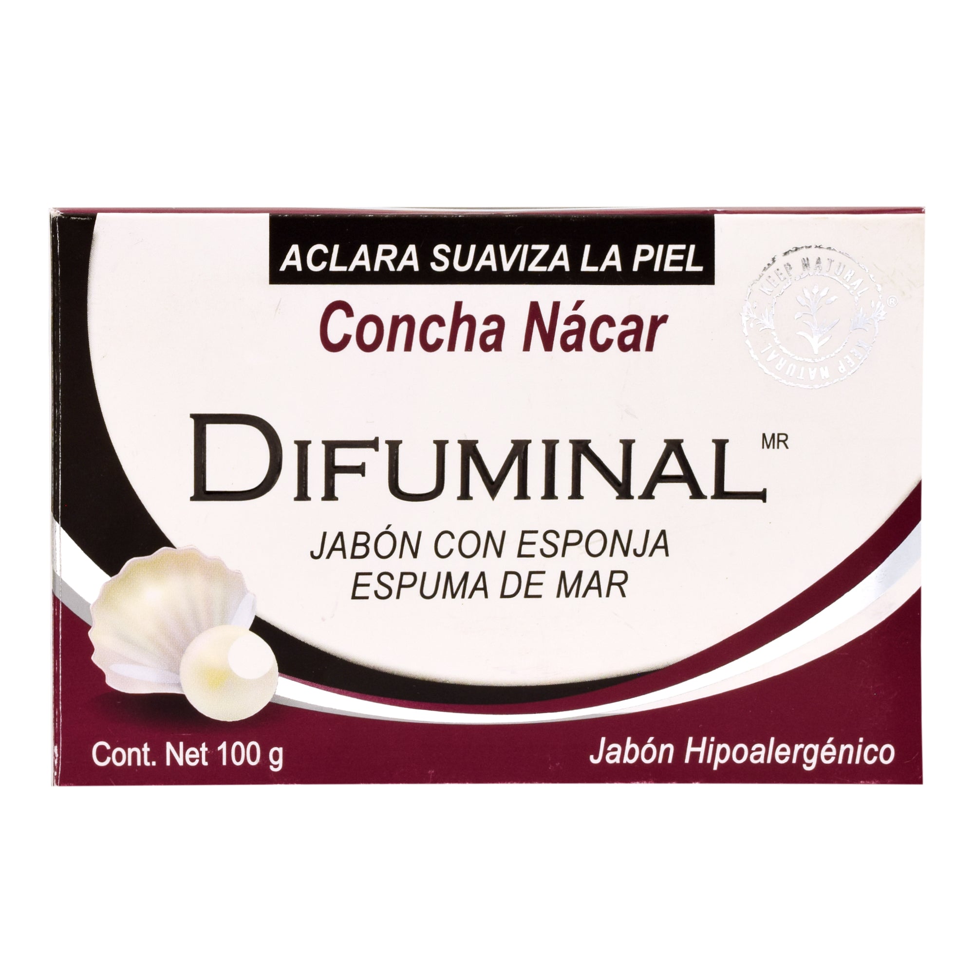 Jabon Esponja De Concha Nacar 100 G