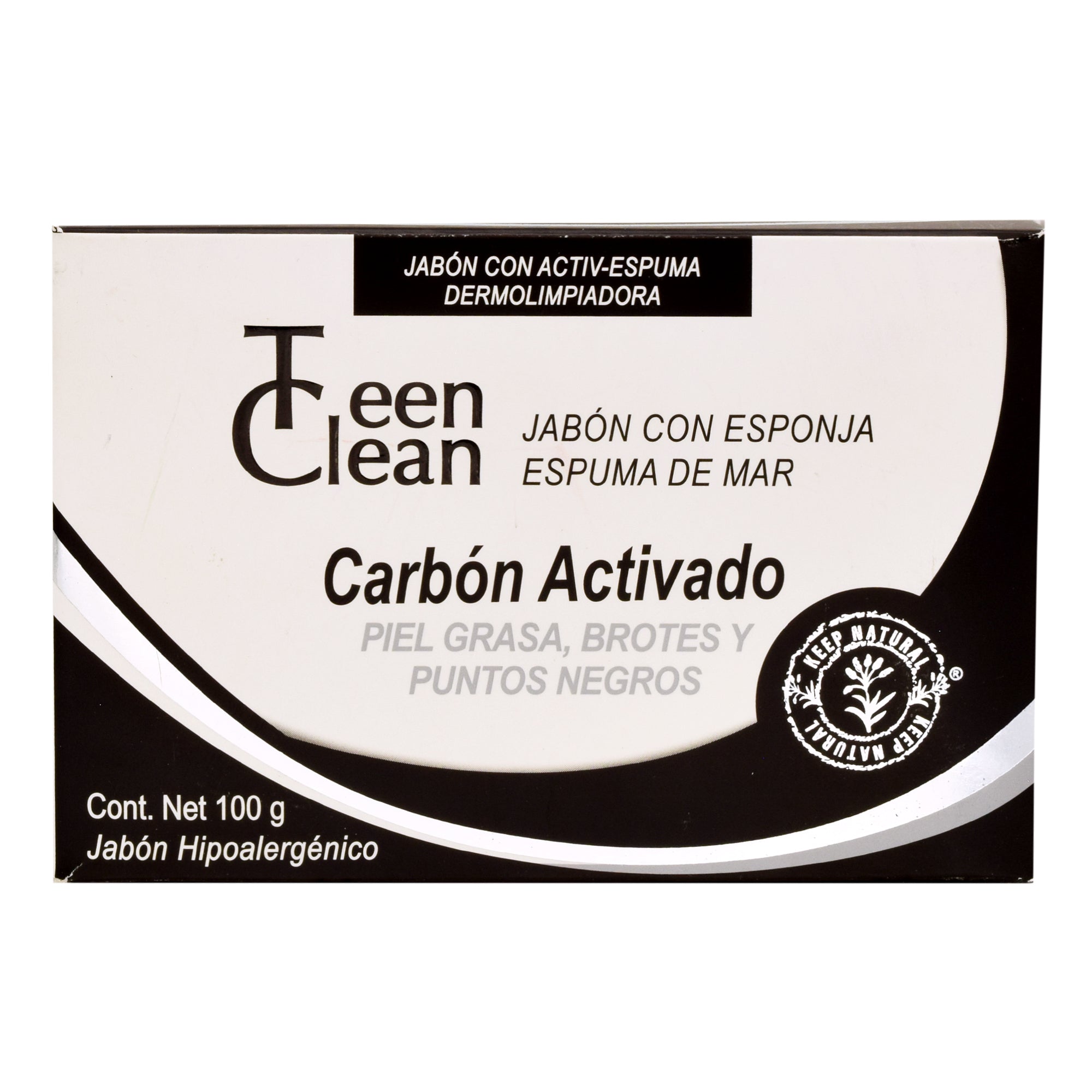 Jabon Esponja De Carbon Activado 100 G