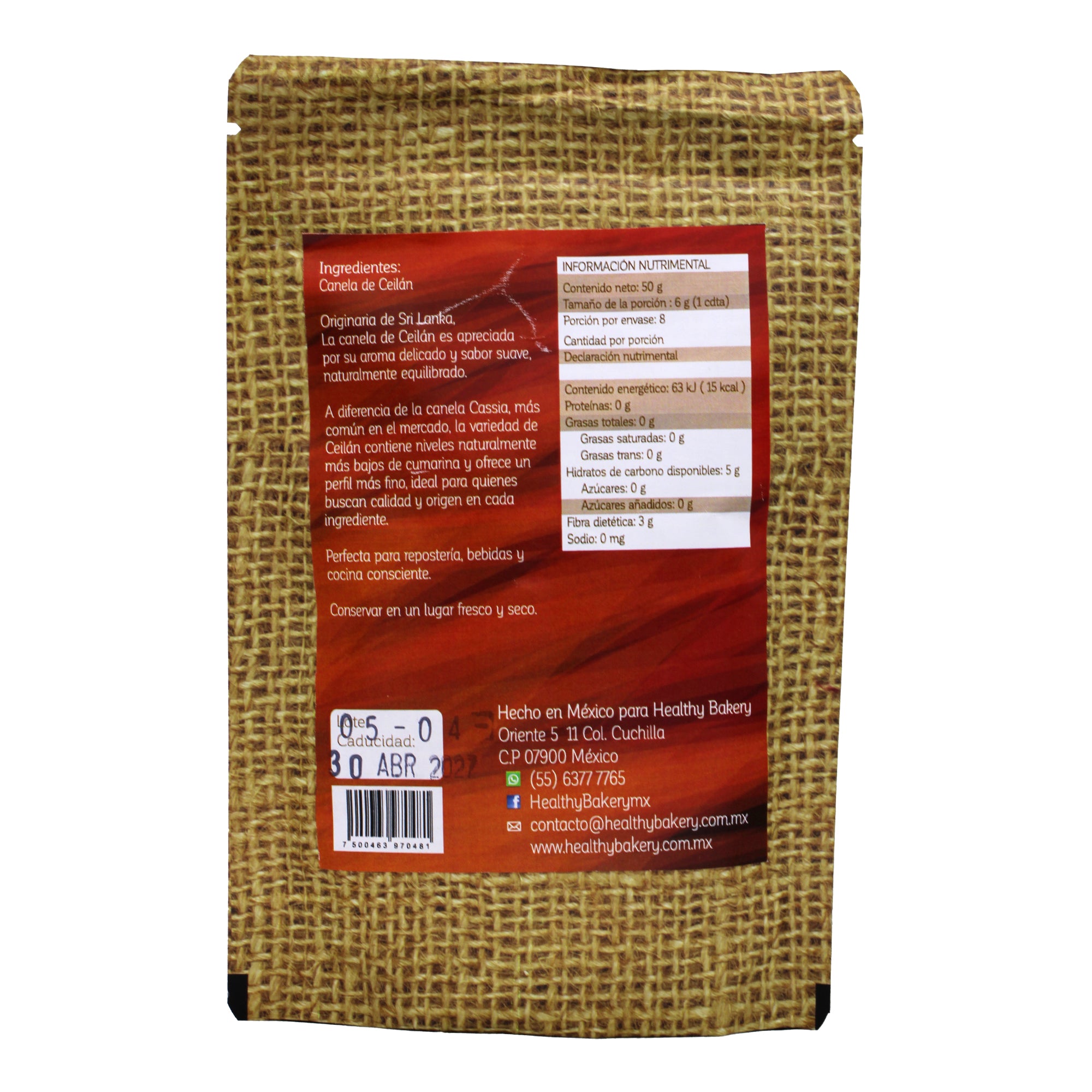 Canela De Ceilan 50 G
