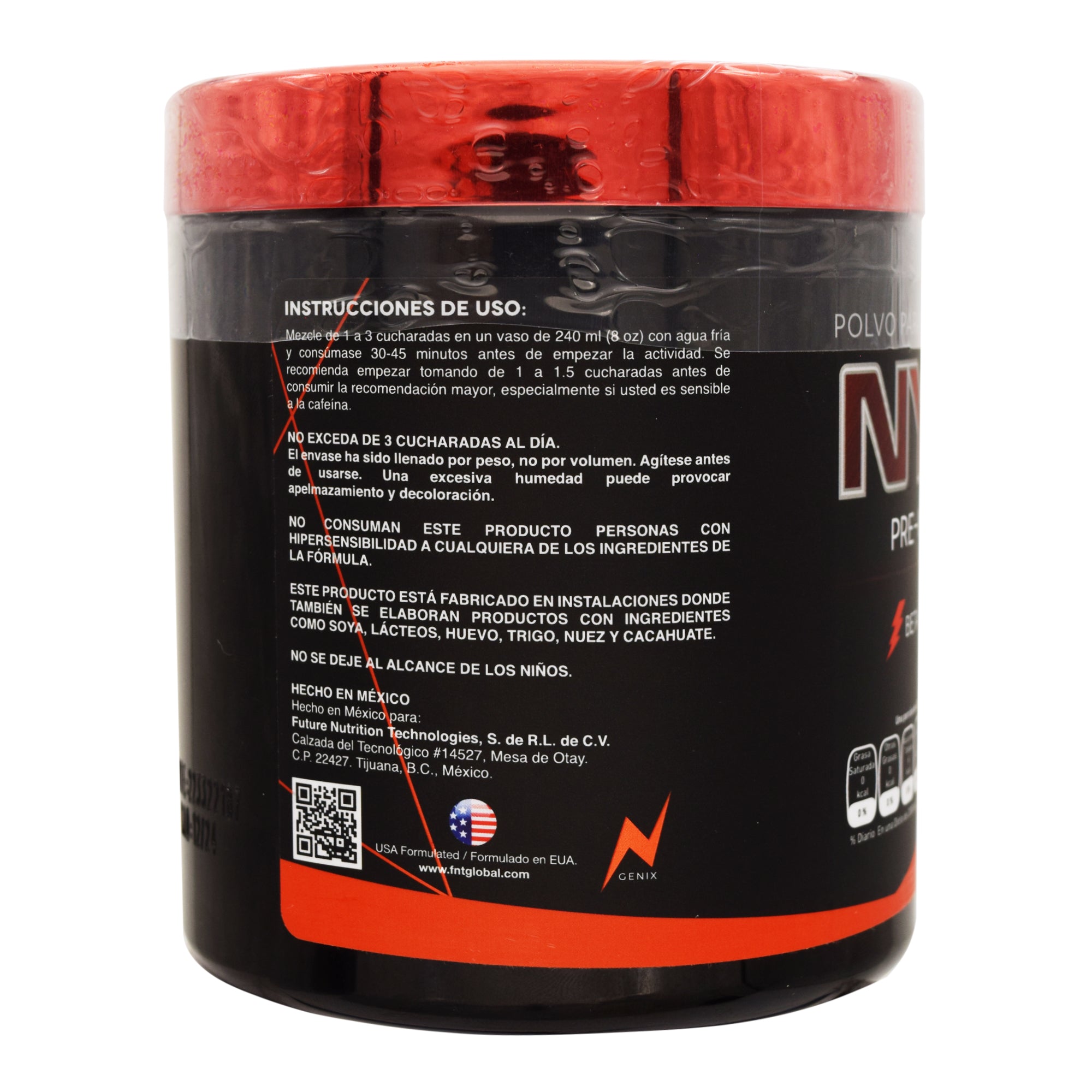 Nytron Preworkout Manzana Verde 250 G