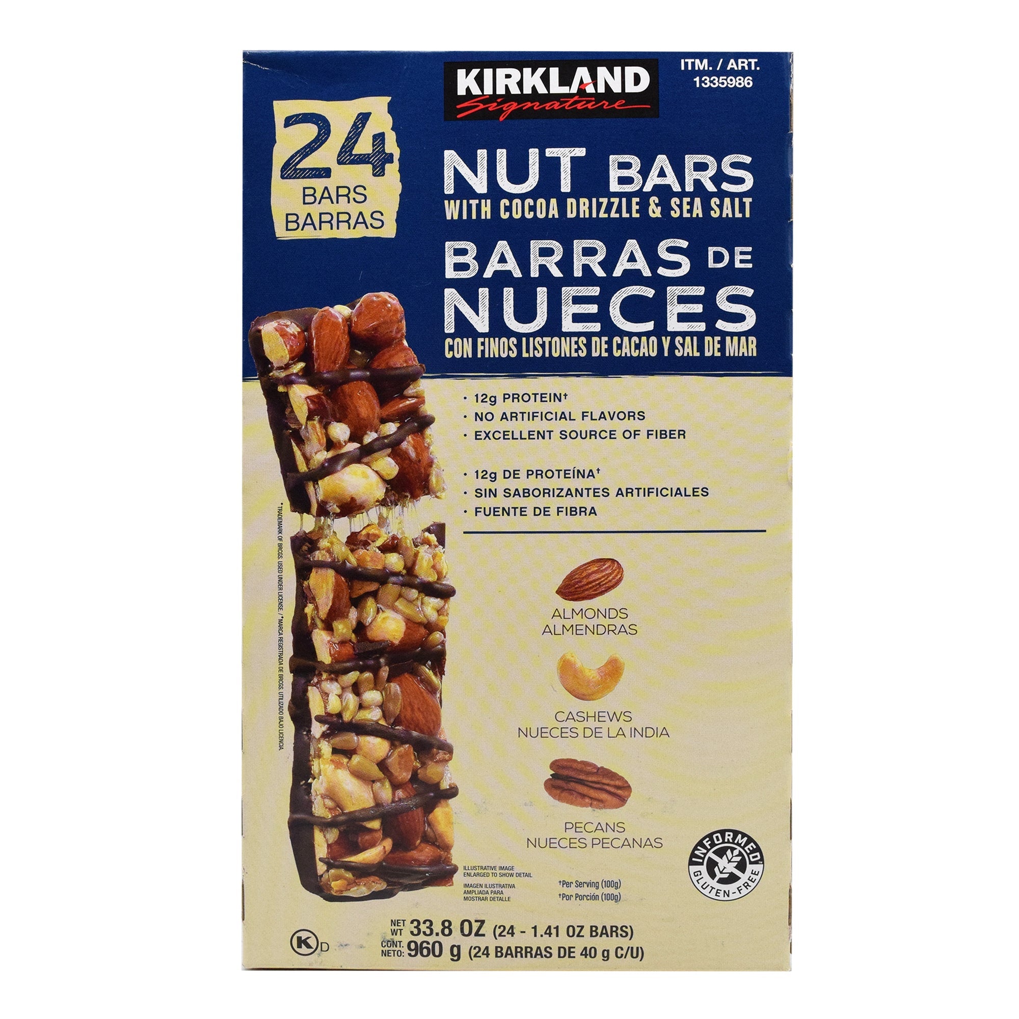 Barra De Nueces 40 G (Caja 24)