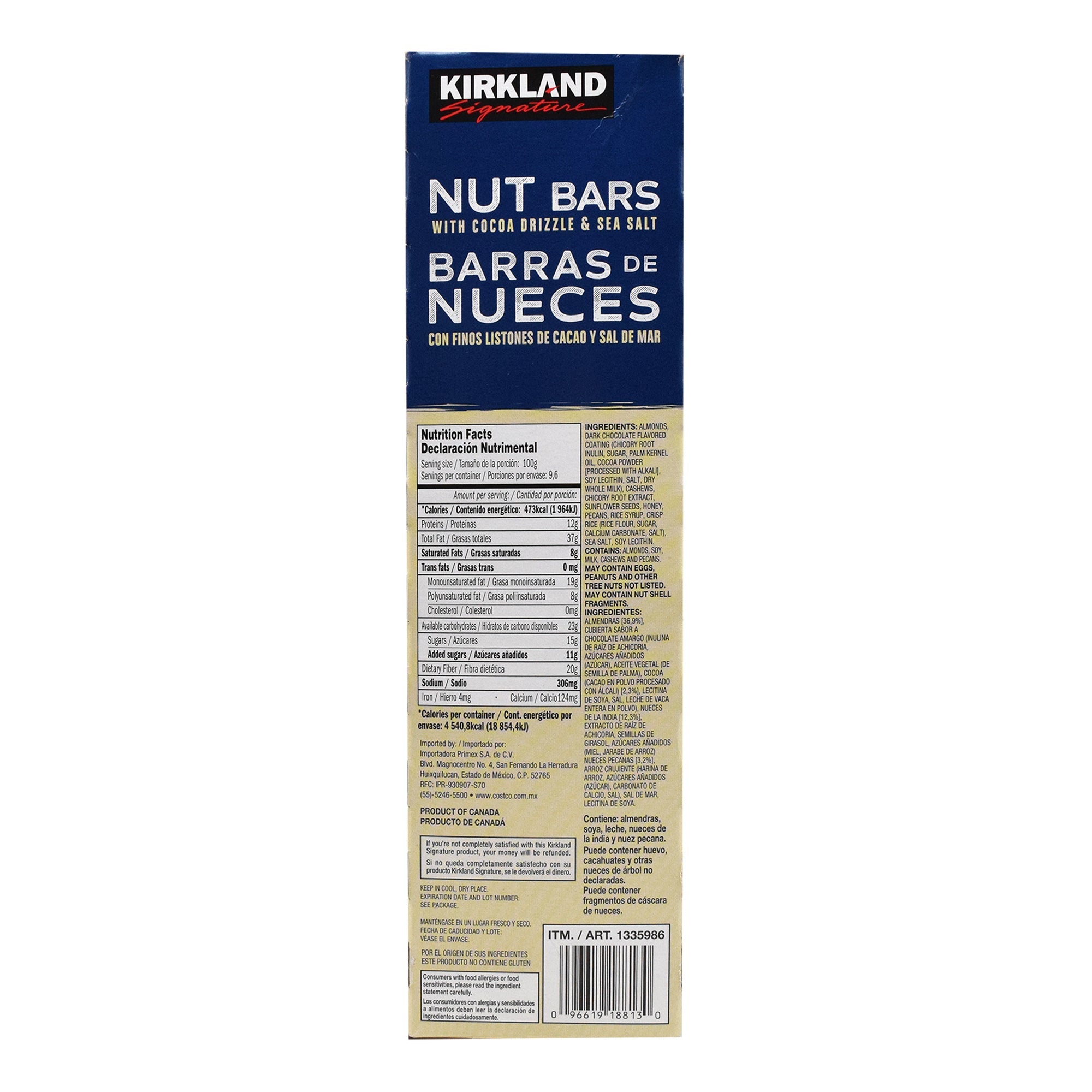 Barra De Nueces 40 G (Caja 24)