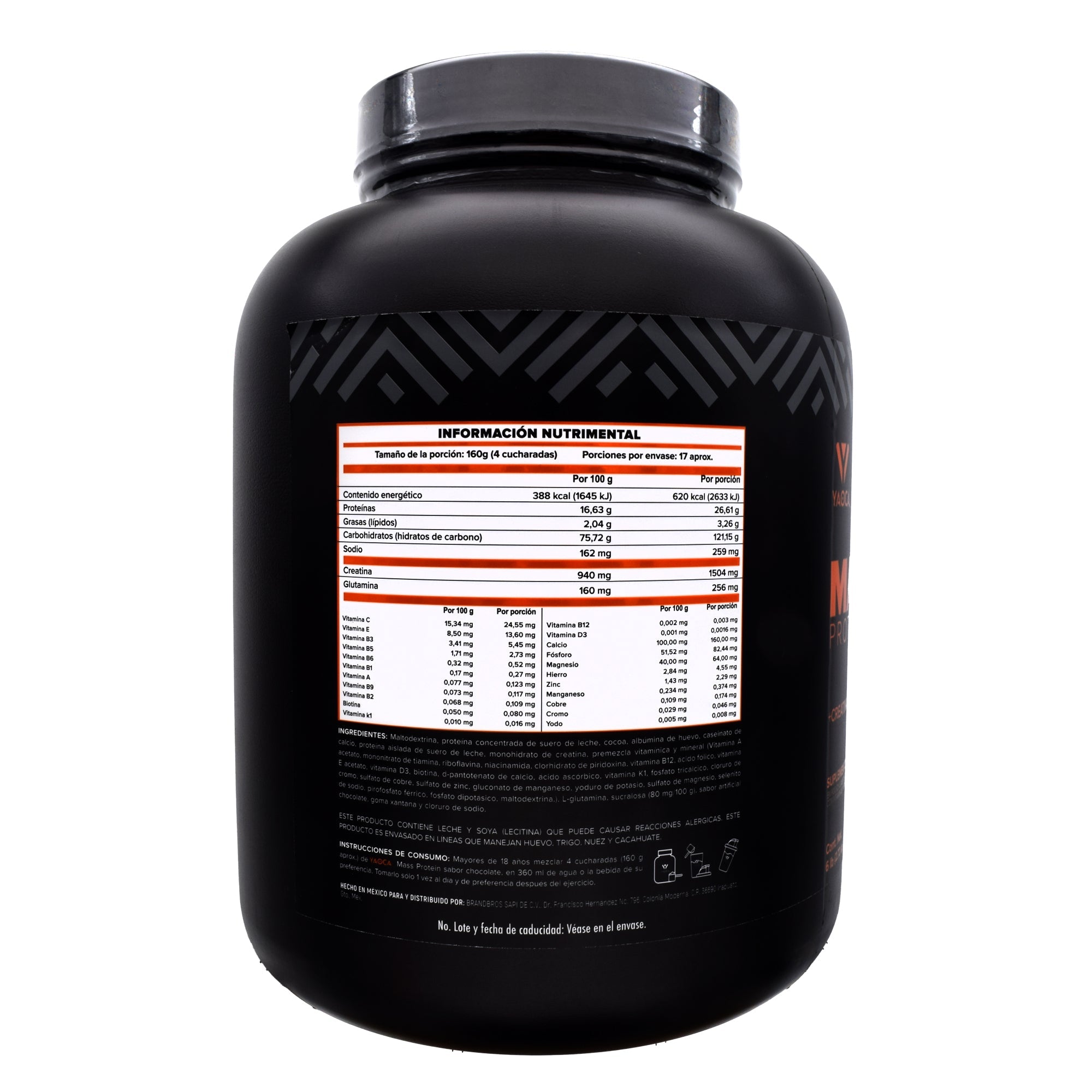 Mass Protein Creatina 2.72 Kg