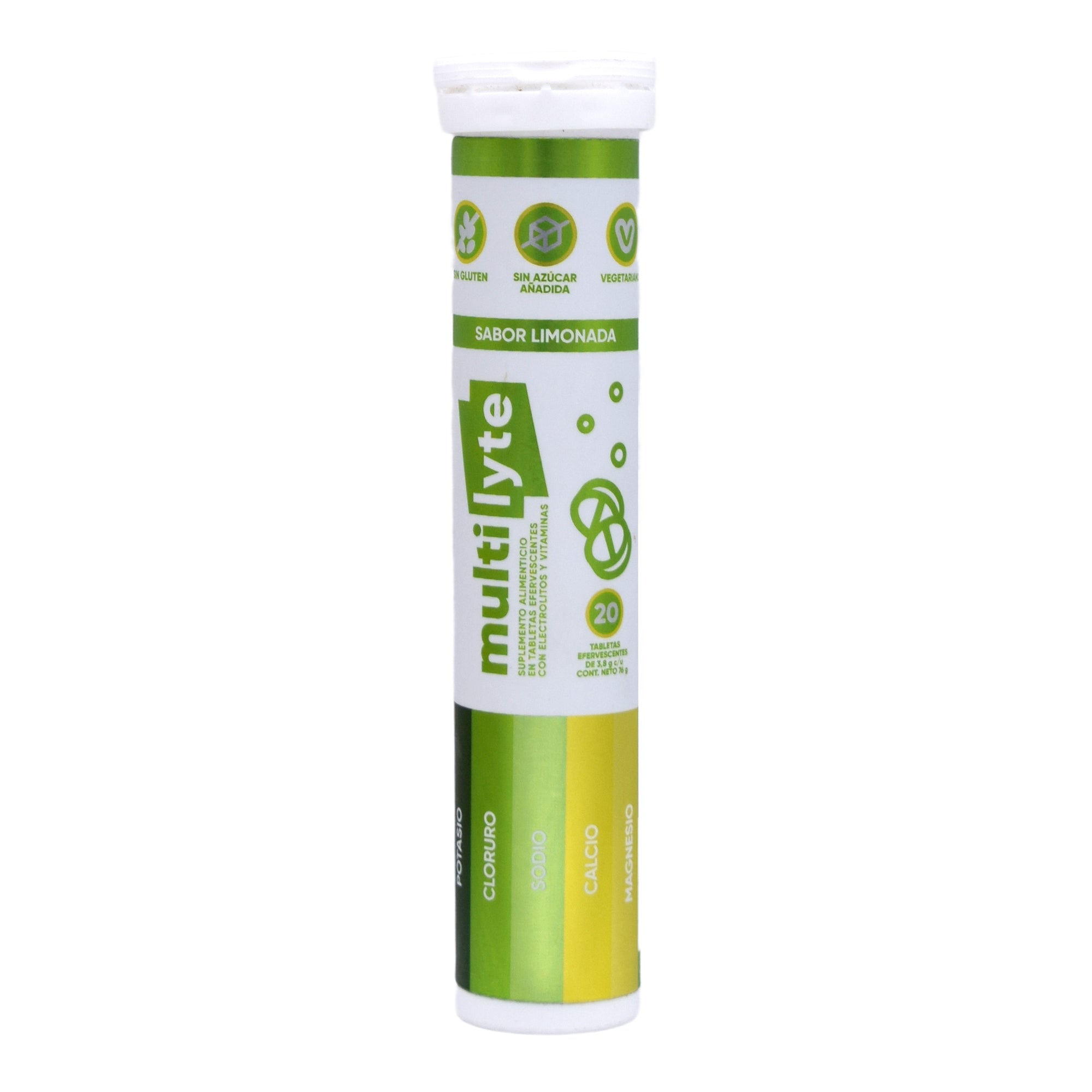 Efervecentes Electrolitos Vitaminas Limonada 20 Tab