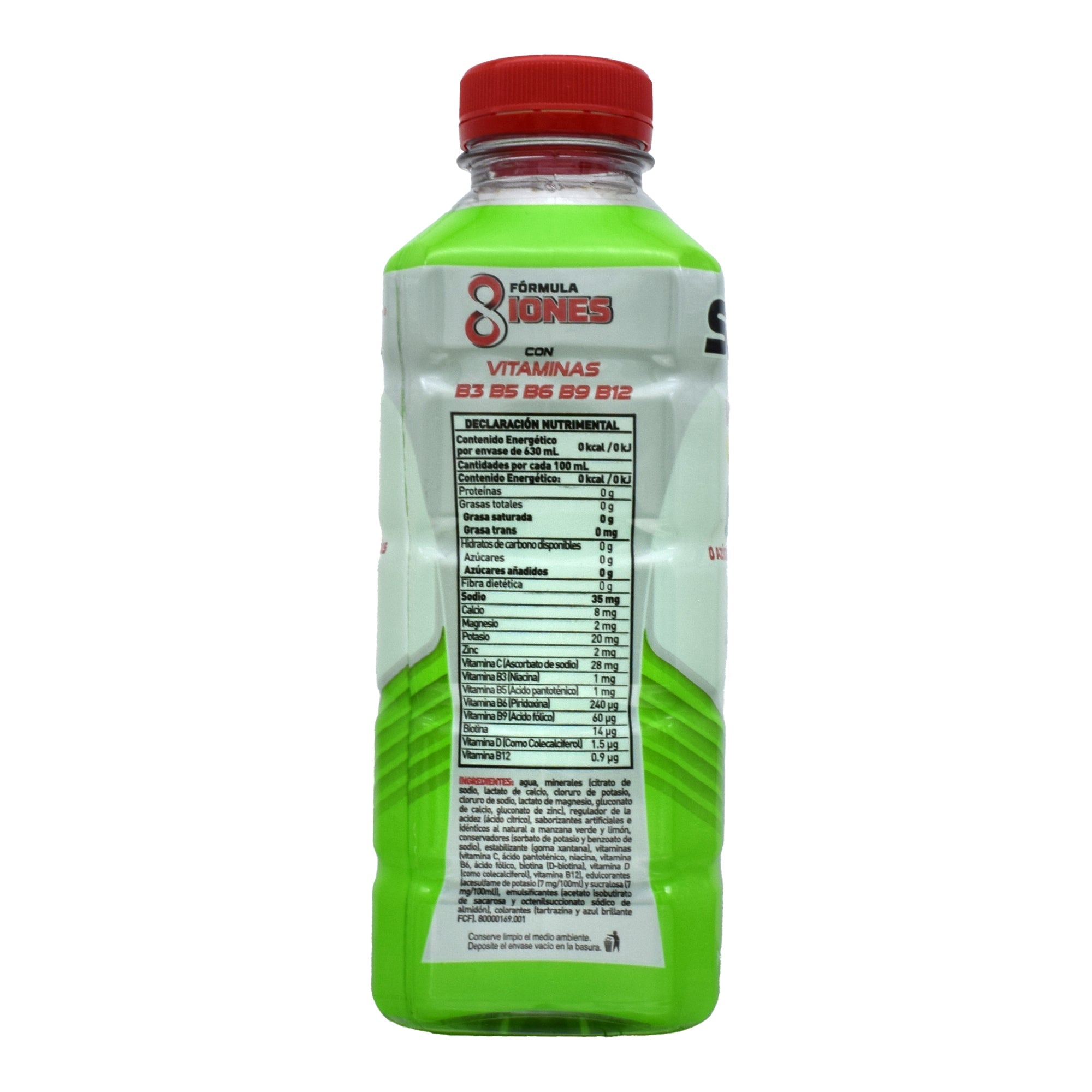 Suerox Energy Manzana Verde Limon 630 Ml