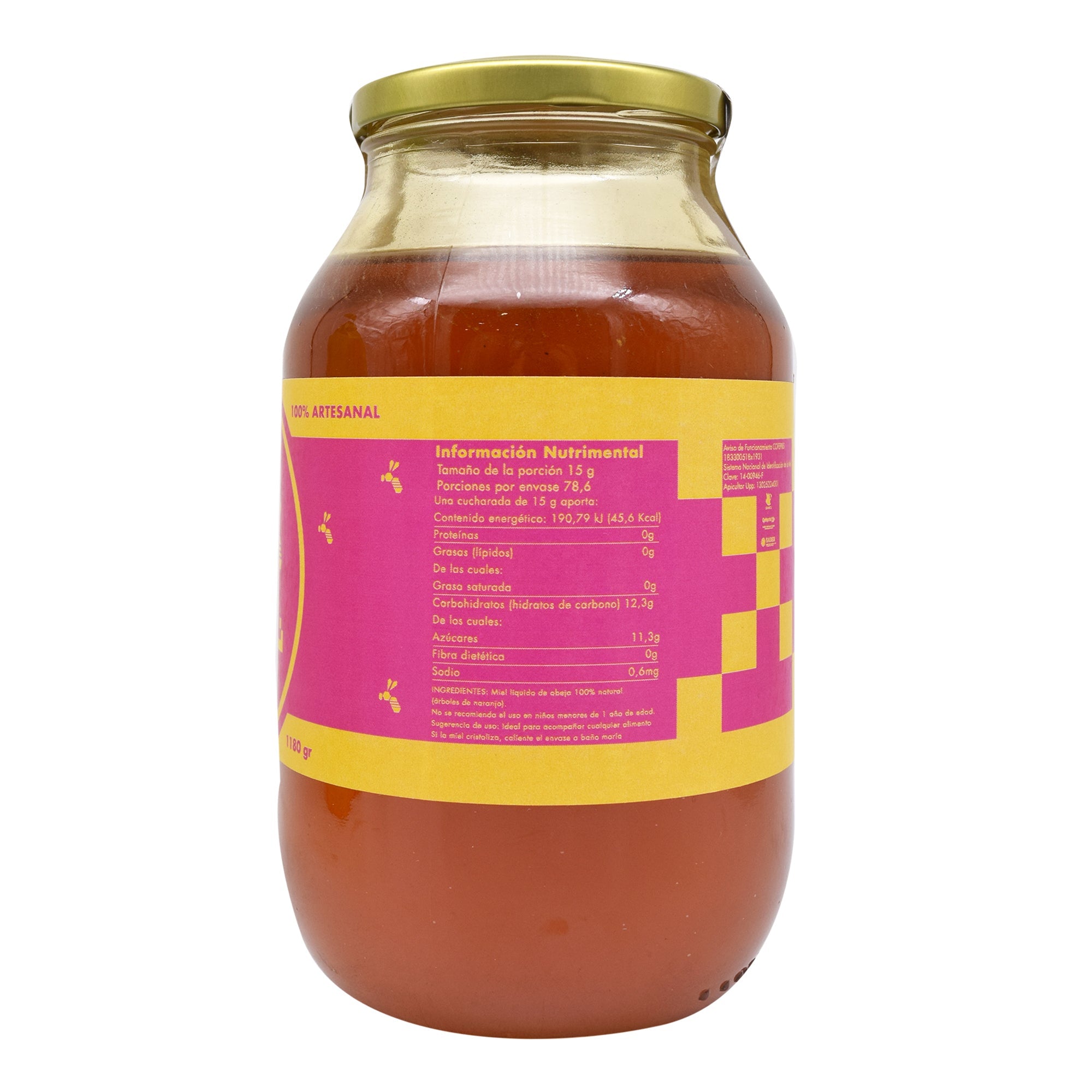 Miel De Abeja 1180 G