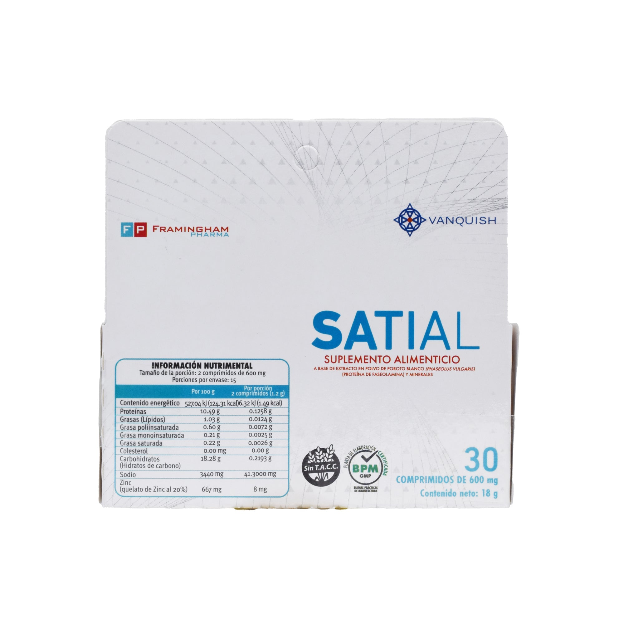 Satial 30 Comprimidos