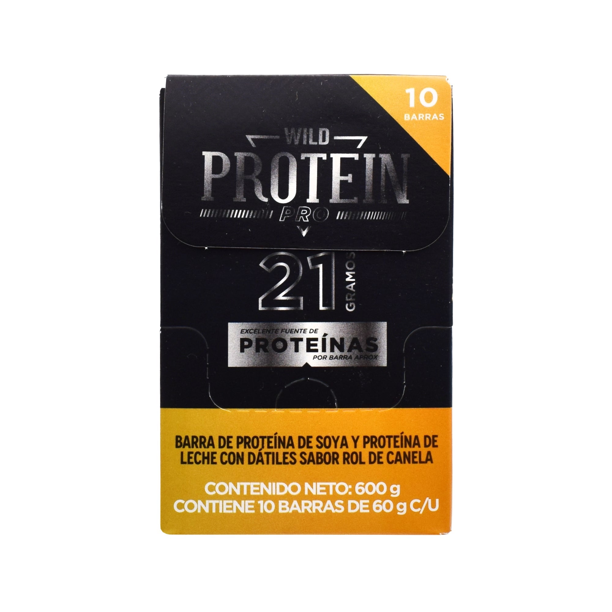 Barra Proteina De Soya Y Leche Rol De Canela 10 Barras 60 G C/u (PAQUETE 10)
