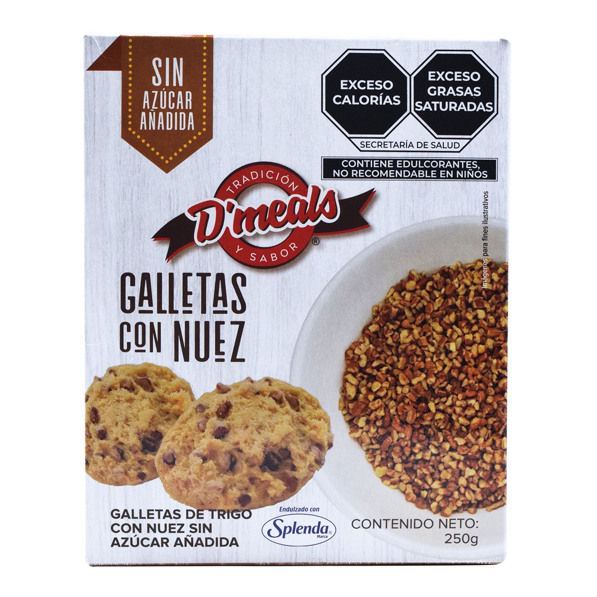 Galleta Con Nuez Sin Azucar 250 G