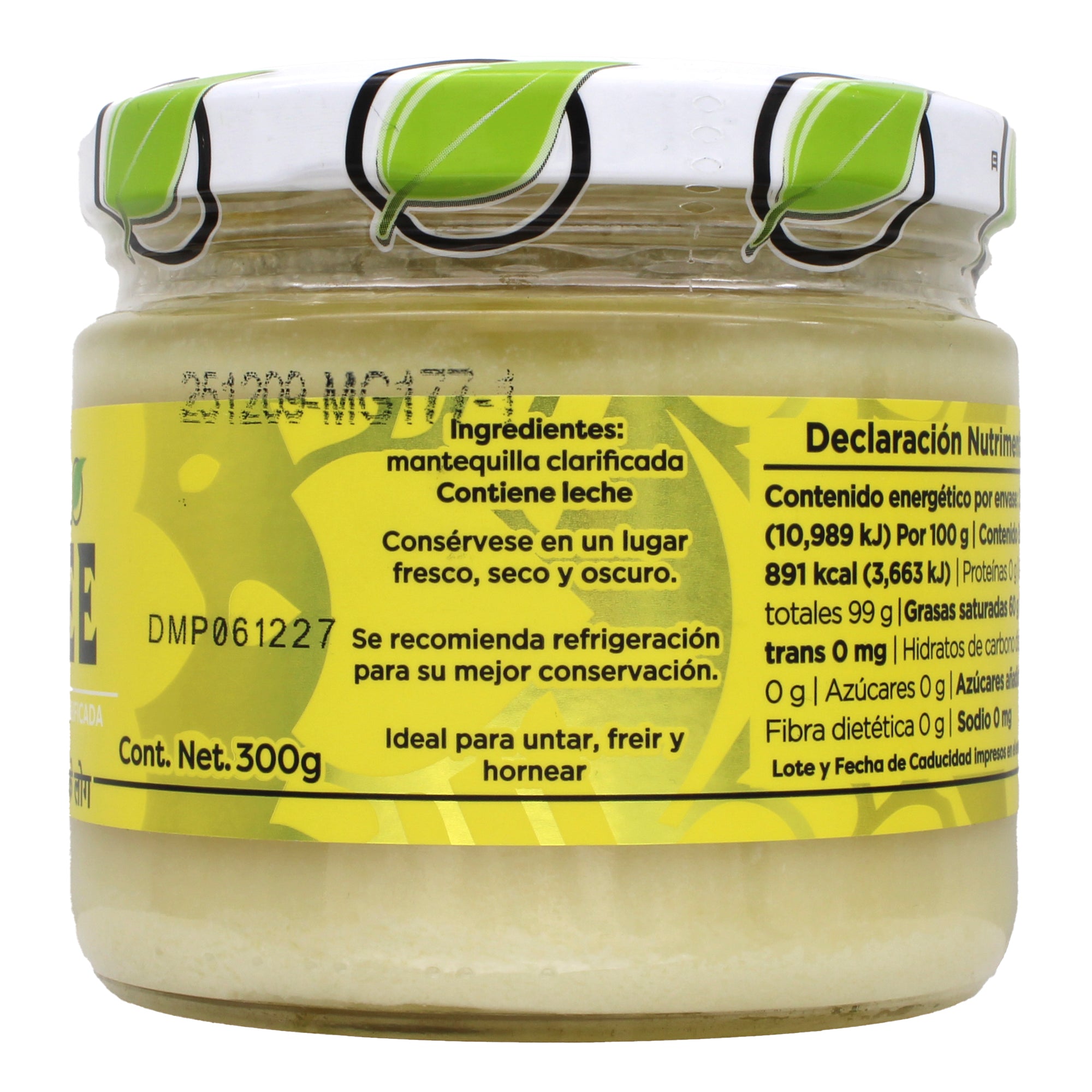 Mantequilla Clarificada Ghee 300 G
