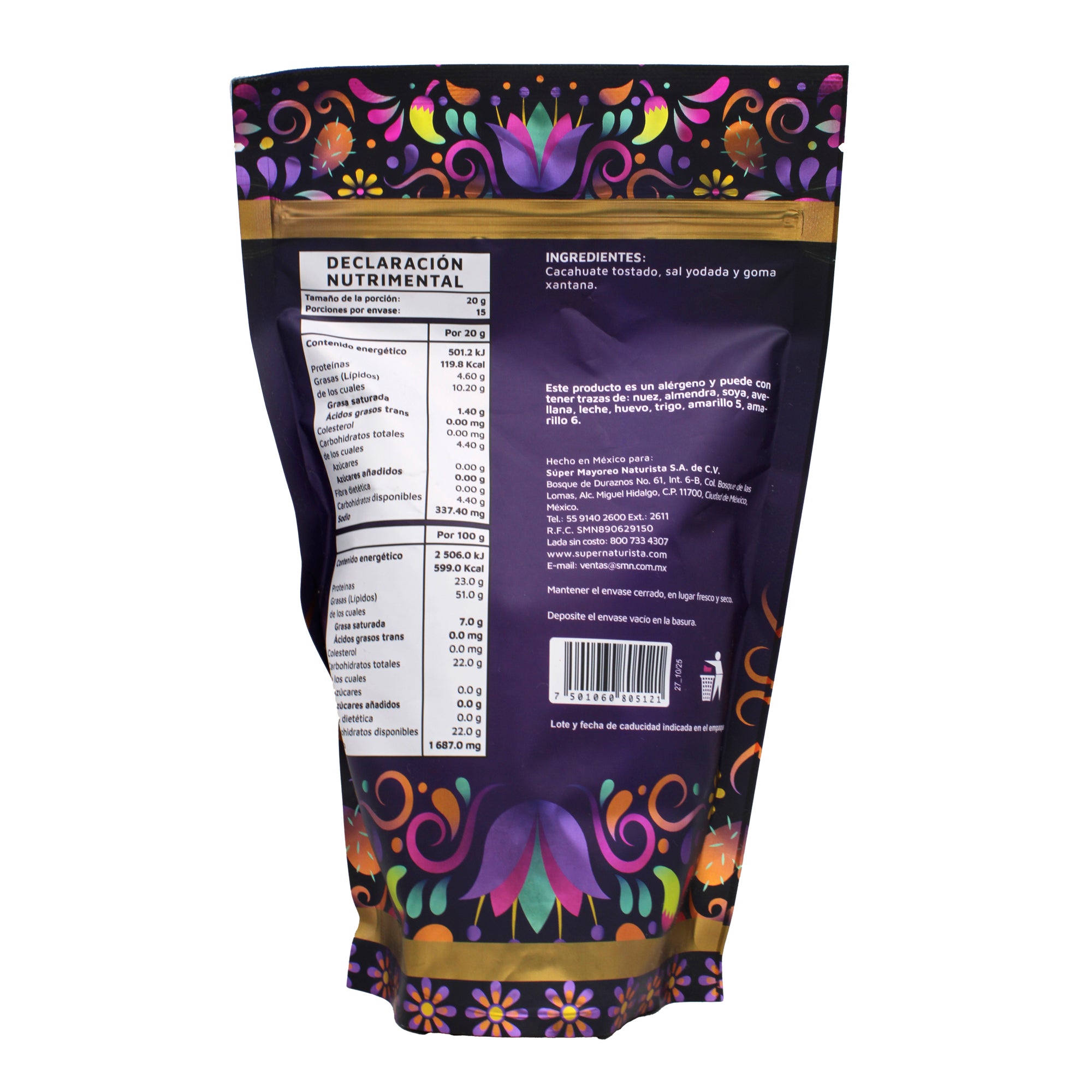 Cacahuate Salado 300 G