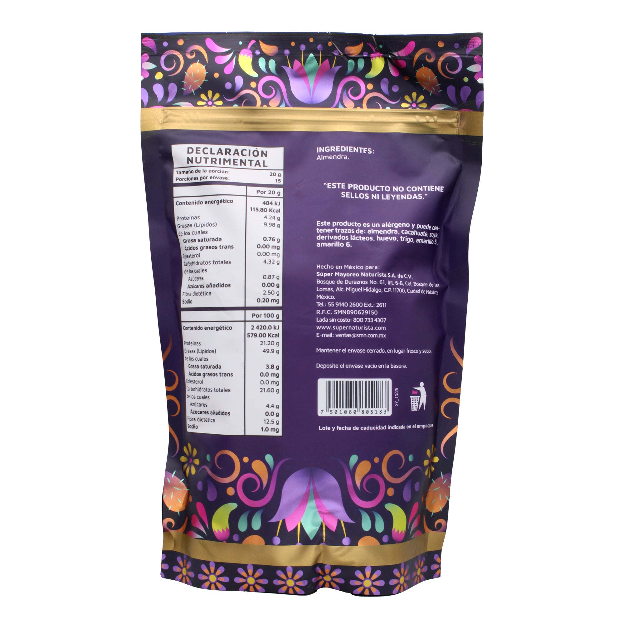 Almendras 300 G