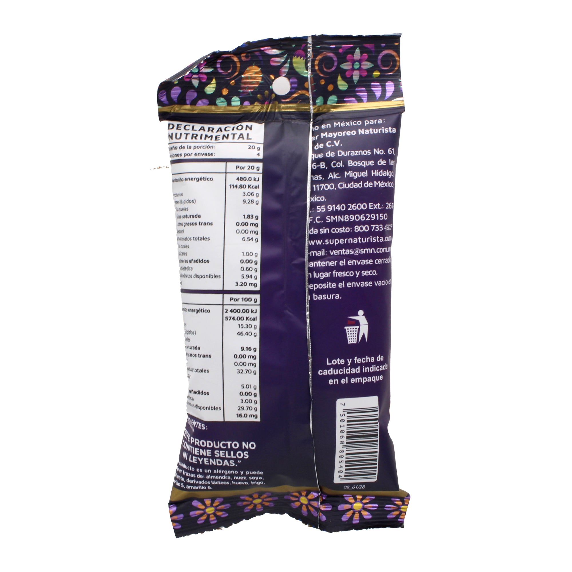 Nuez De La India 80 G