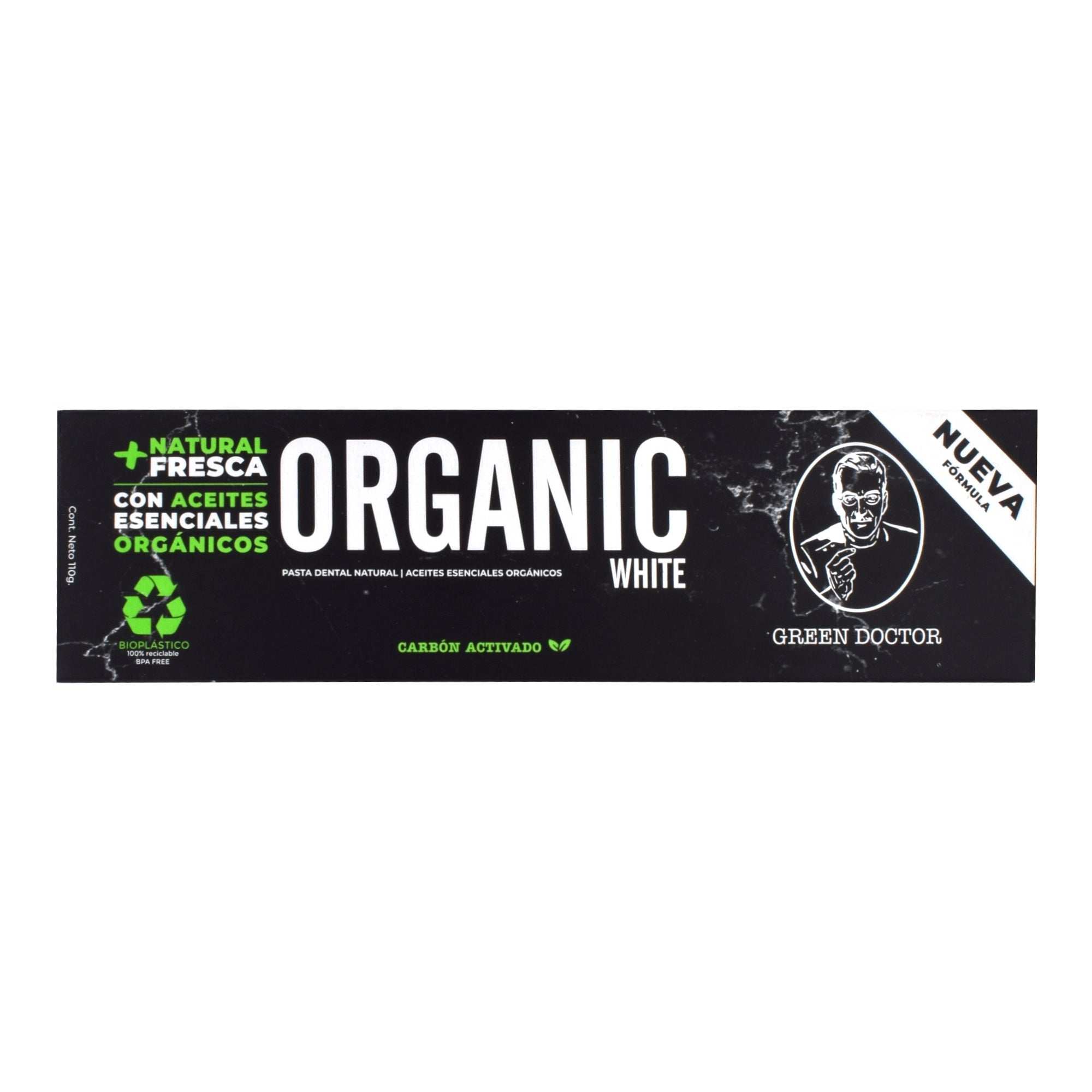 Pasta Dental Organic White  Menta 110 G