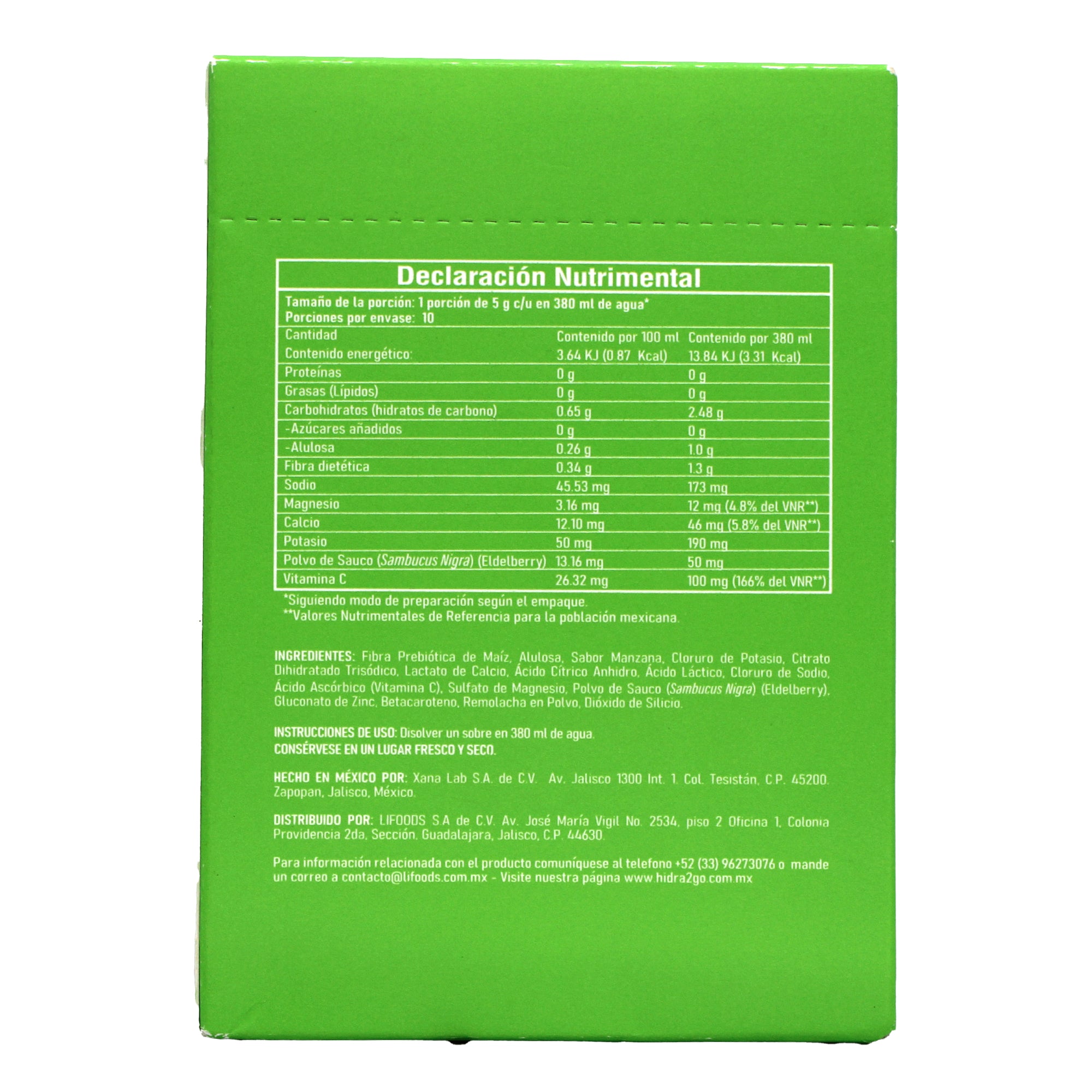 Electrolitos Kids Manzana 5 G (PAQUETE 10)