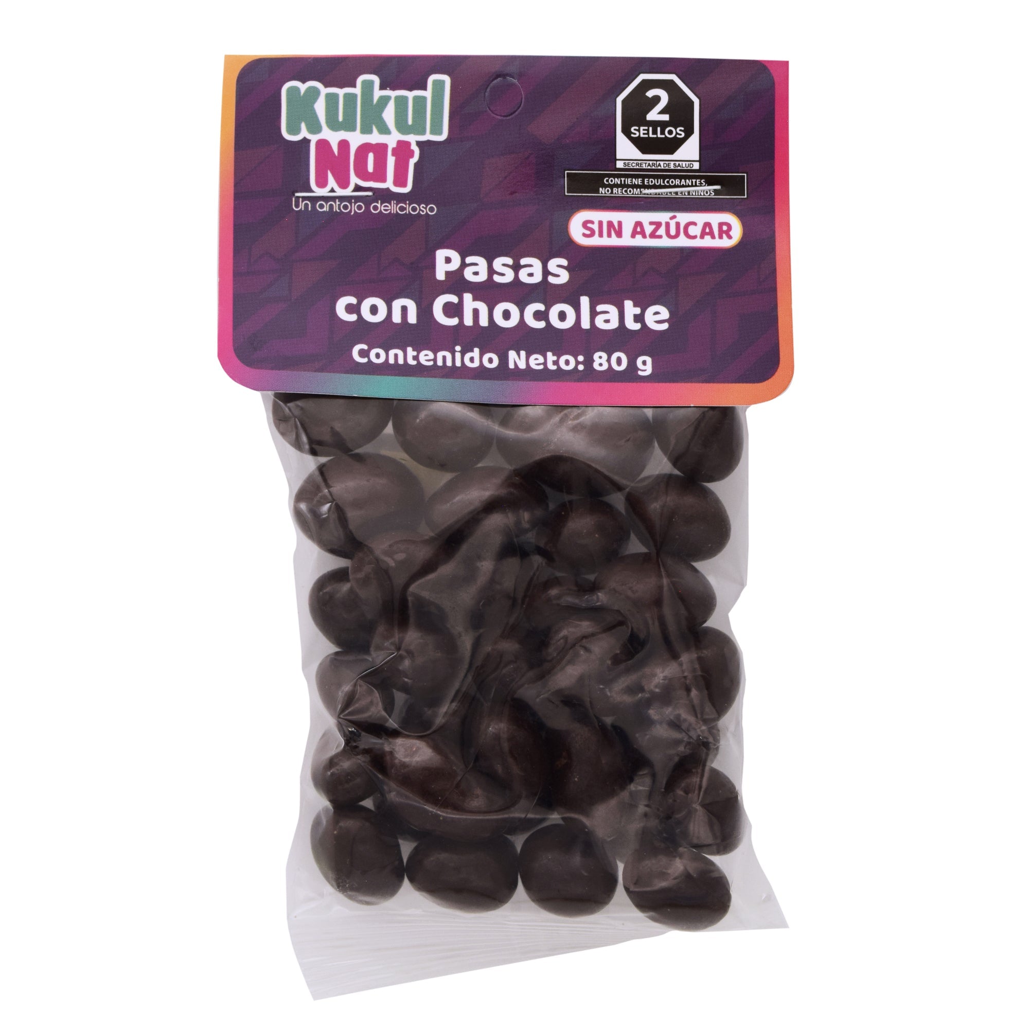 Pasas Con Chocolate  80 G