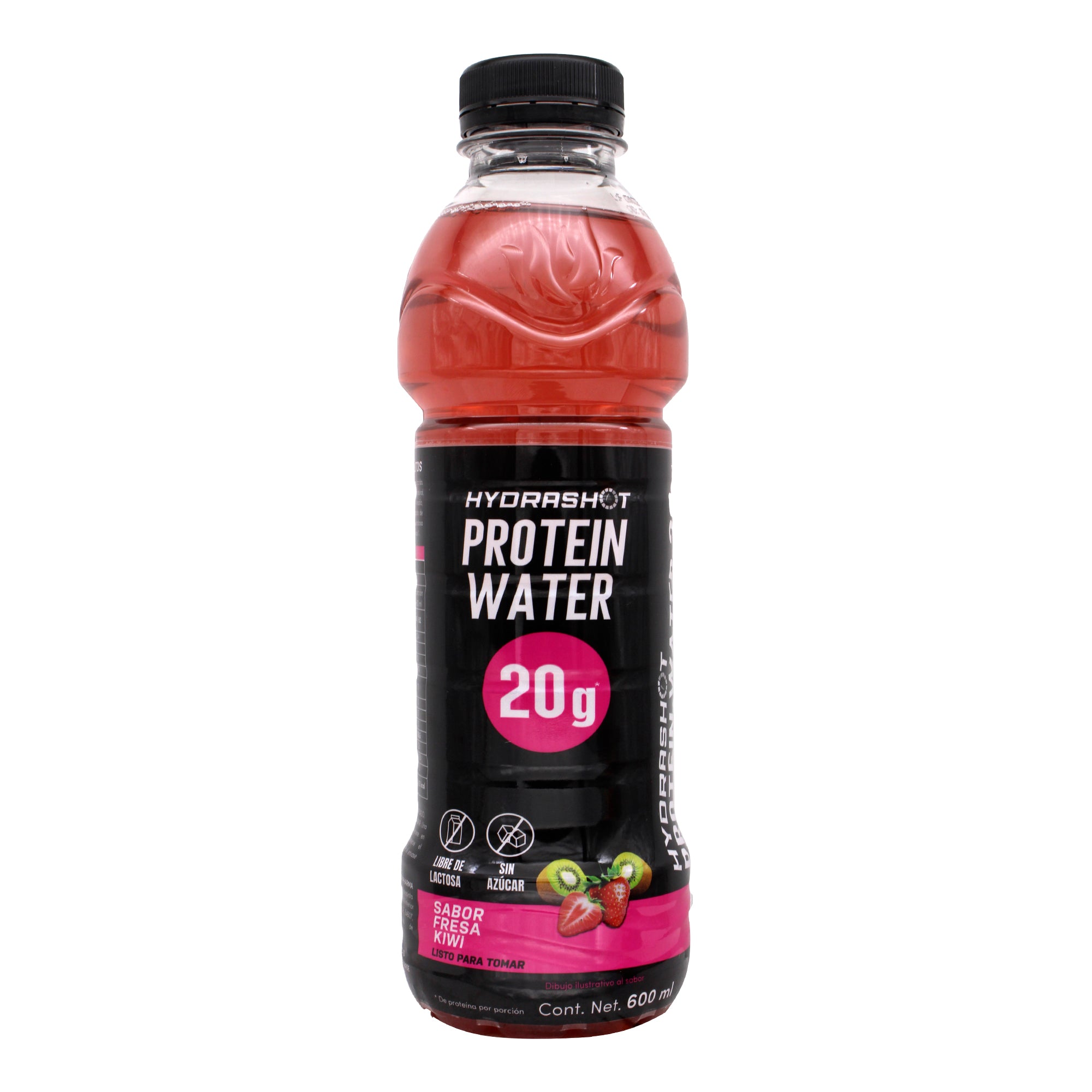 Hydrashot Protein Water 20 G Varios Sabores 600 Ml (CAJA 18)
