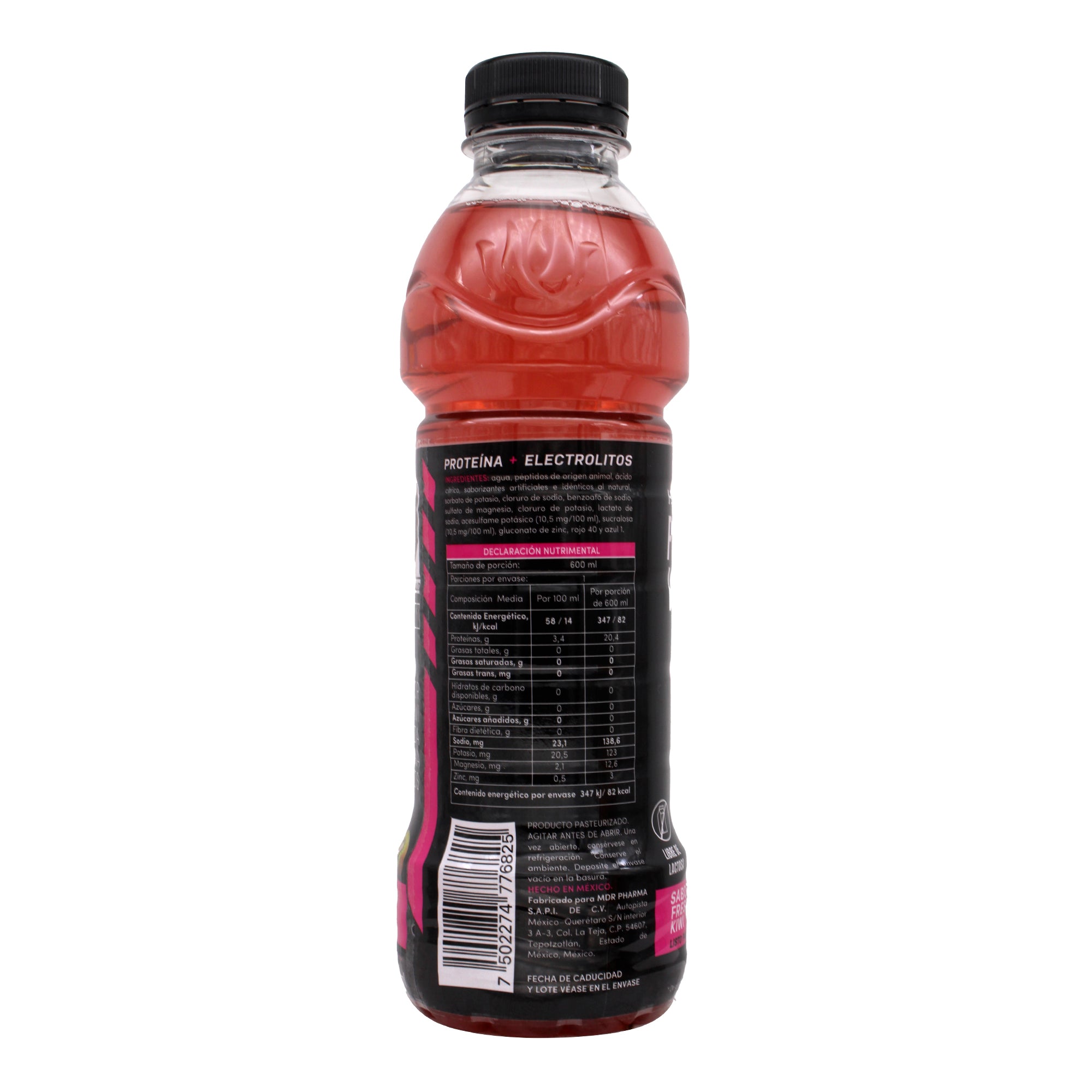 Hydrashot Protein Water 20 G Varios Sabores 600 Ml (CAJA 18)