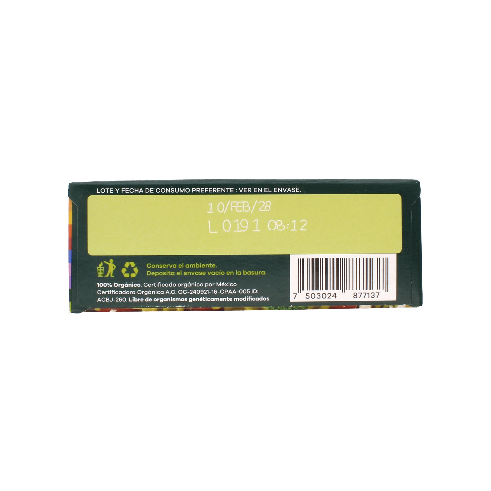 Pasta Organica De Chicharo 250 G