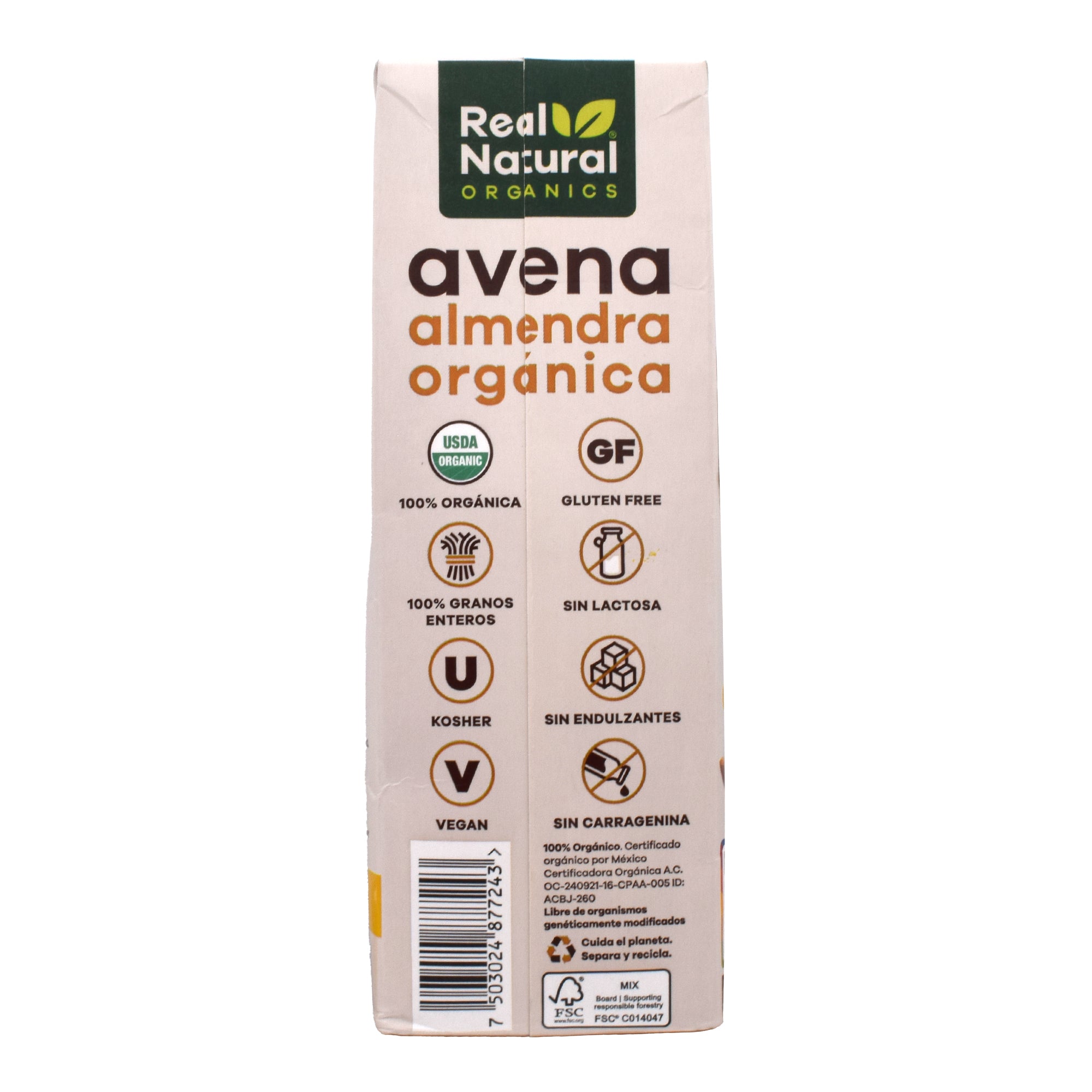 Bebida De Almendra Y Avena 1 L