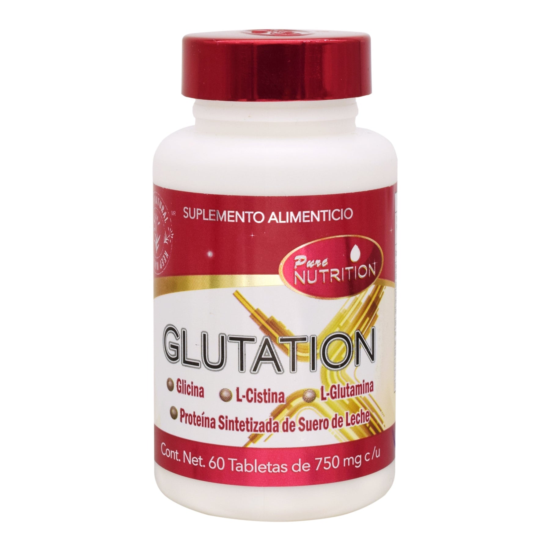 Glutation 60 cap pure nutrition - Súper Naturista