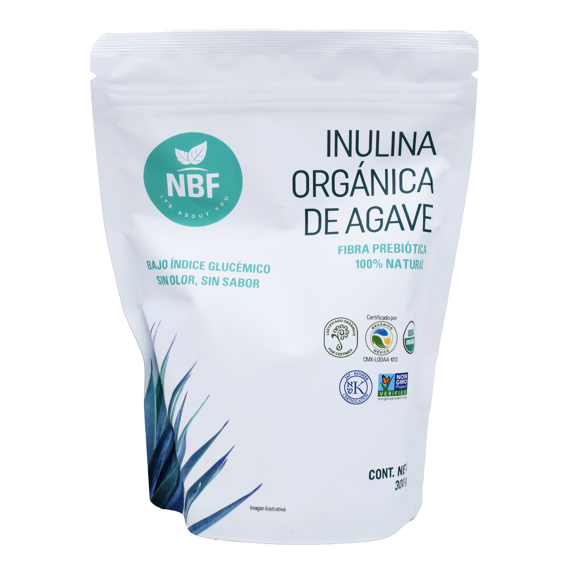 Inulina De Agave 300 G NB FOODS