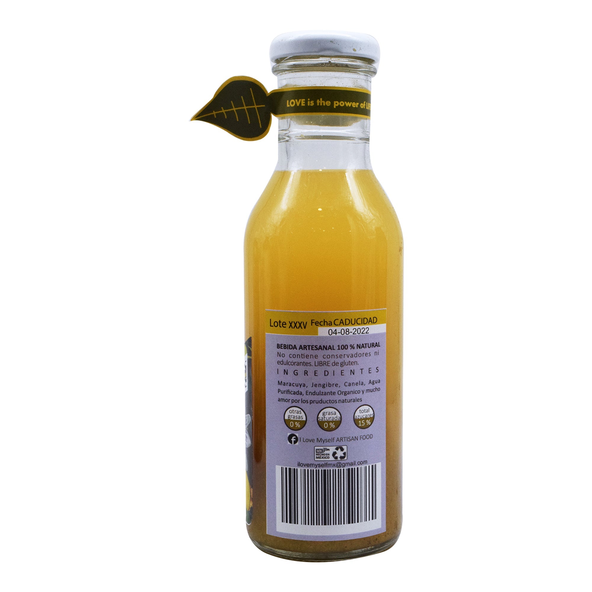 Nectar De Maracuya Y Jengibre 355 Ml