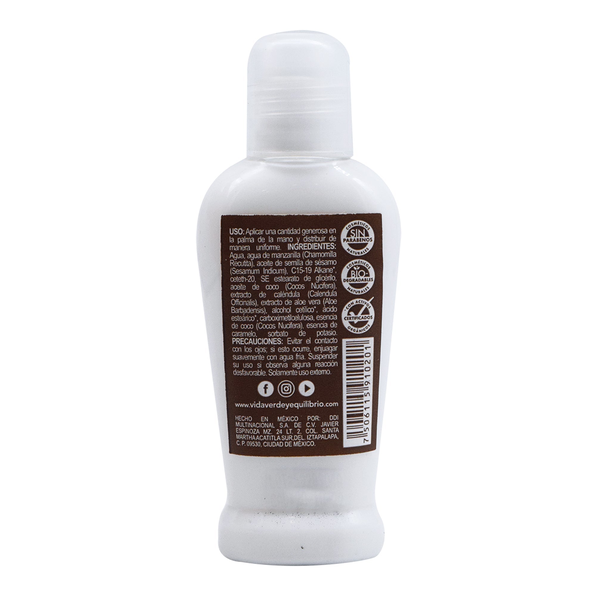 Crema Para Manos Coco Bronceado 30 Ml