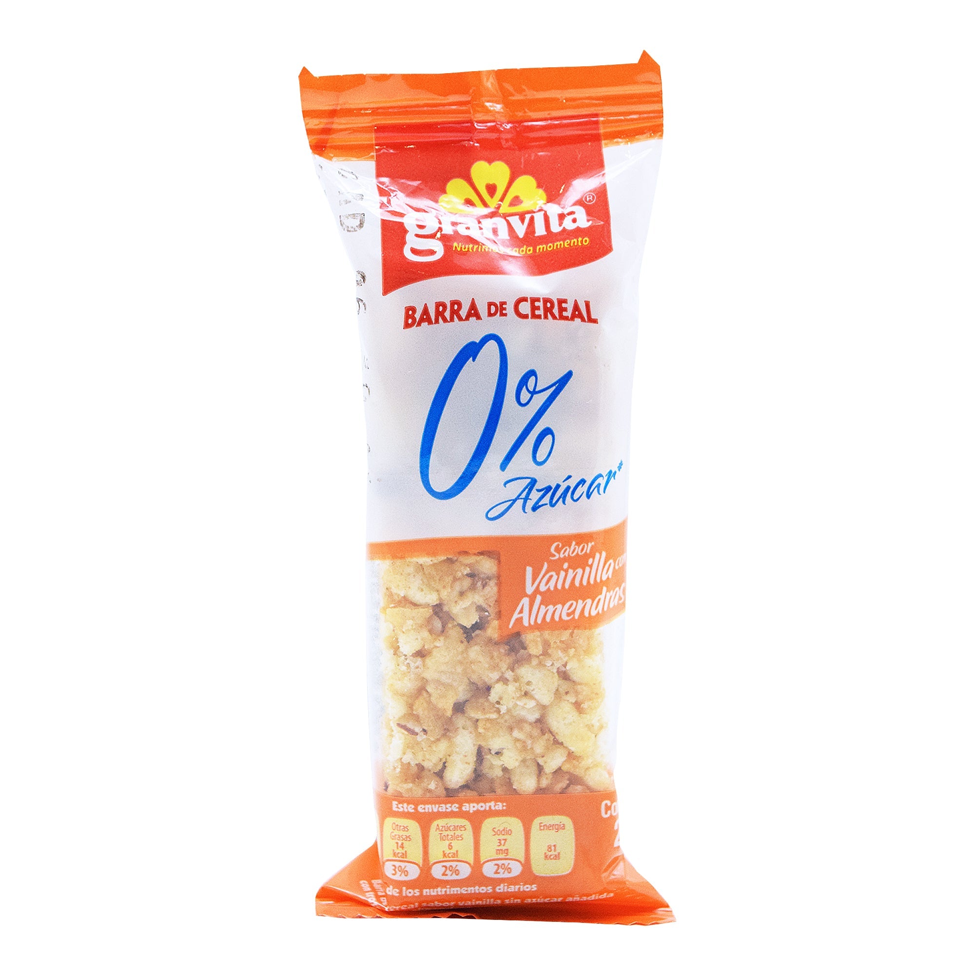 Barra De Cereal Sab Vainilla 22 G (Paquete 6)