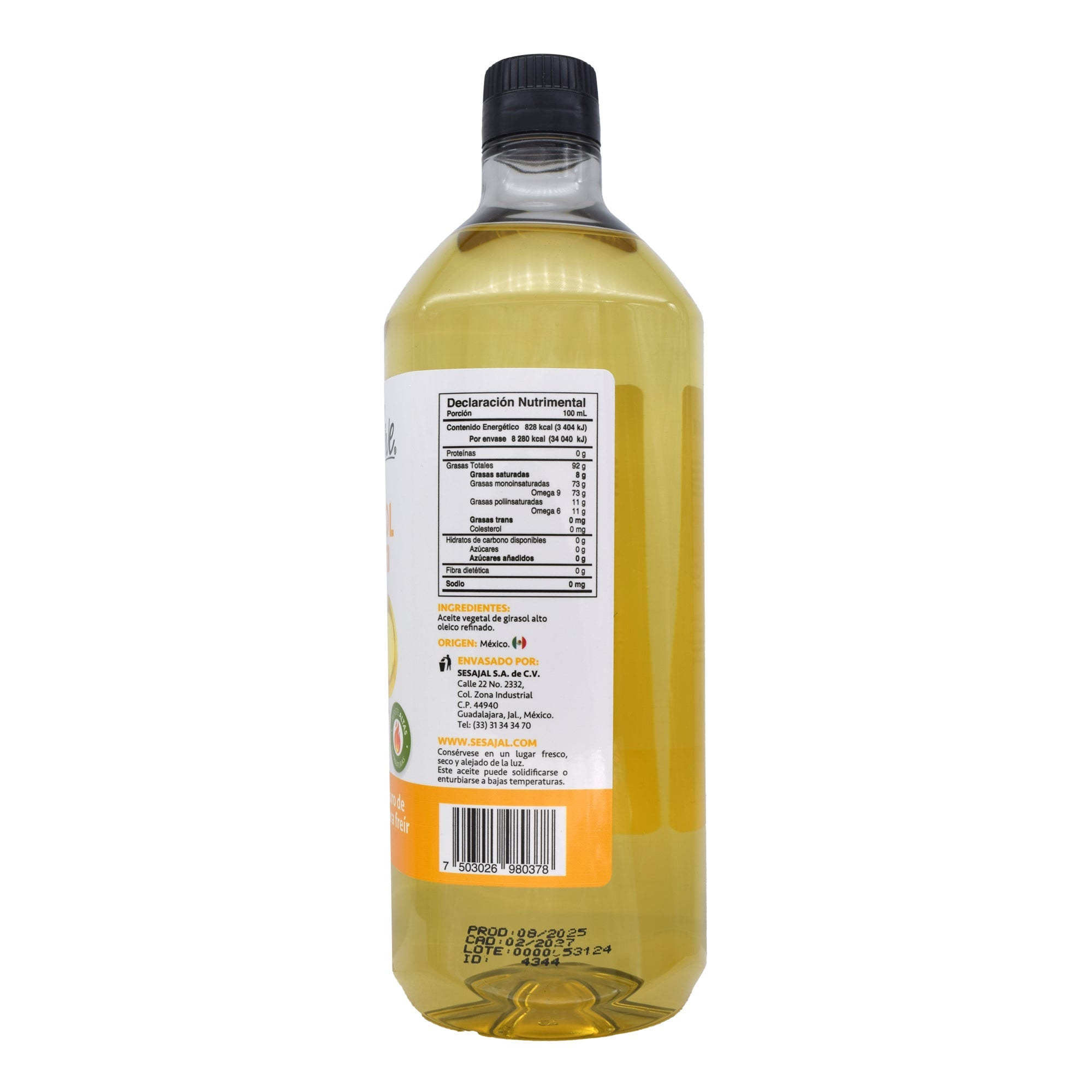Aceite De Girasol 1 L