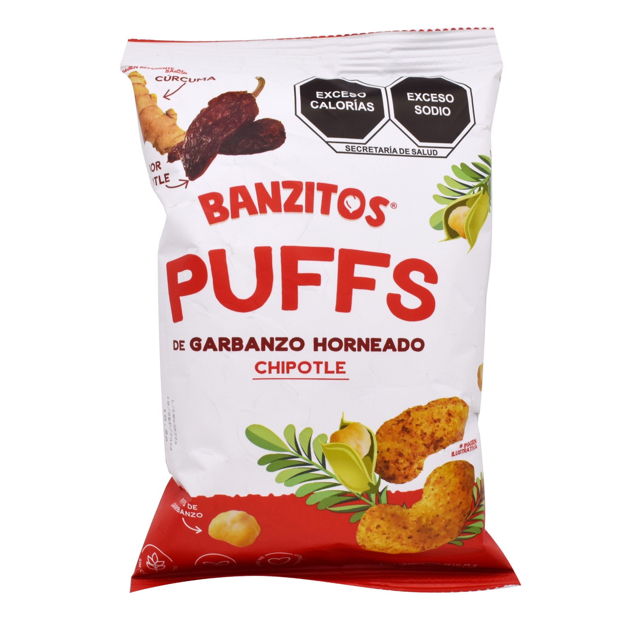 Puffs garbanzo chipotle 35 g