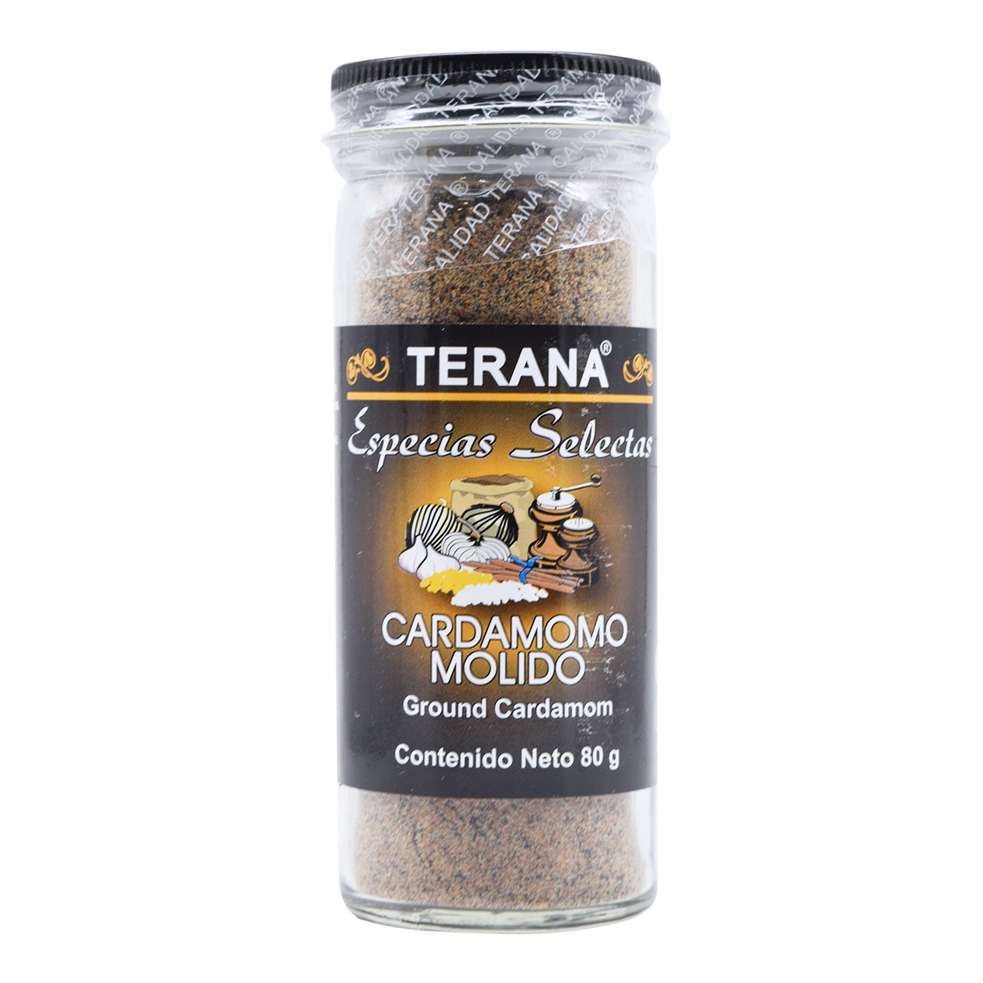 Cardamomo Molido 80 G Terana - Súper Naturista