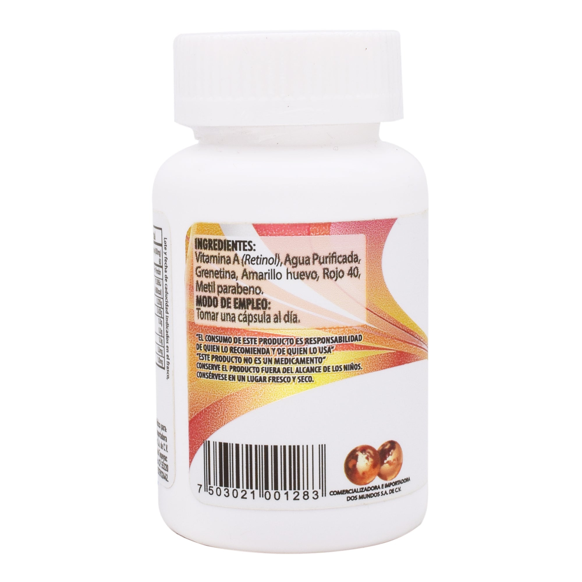 Vitamina A Retinol 650 Mg 60 Cap