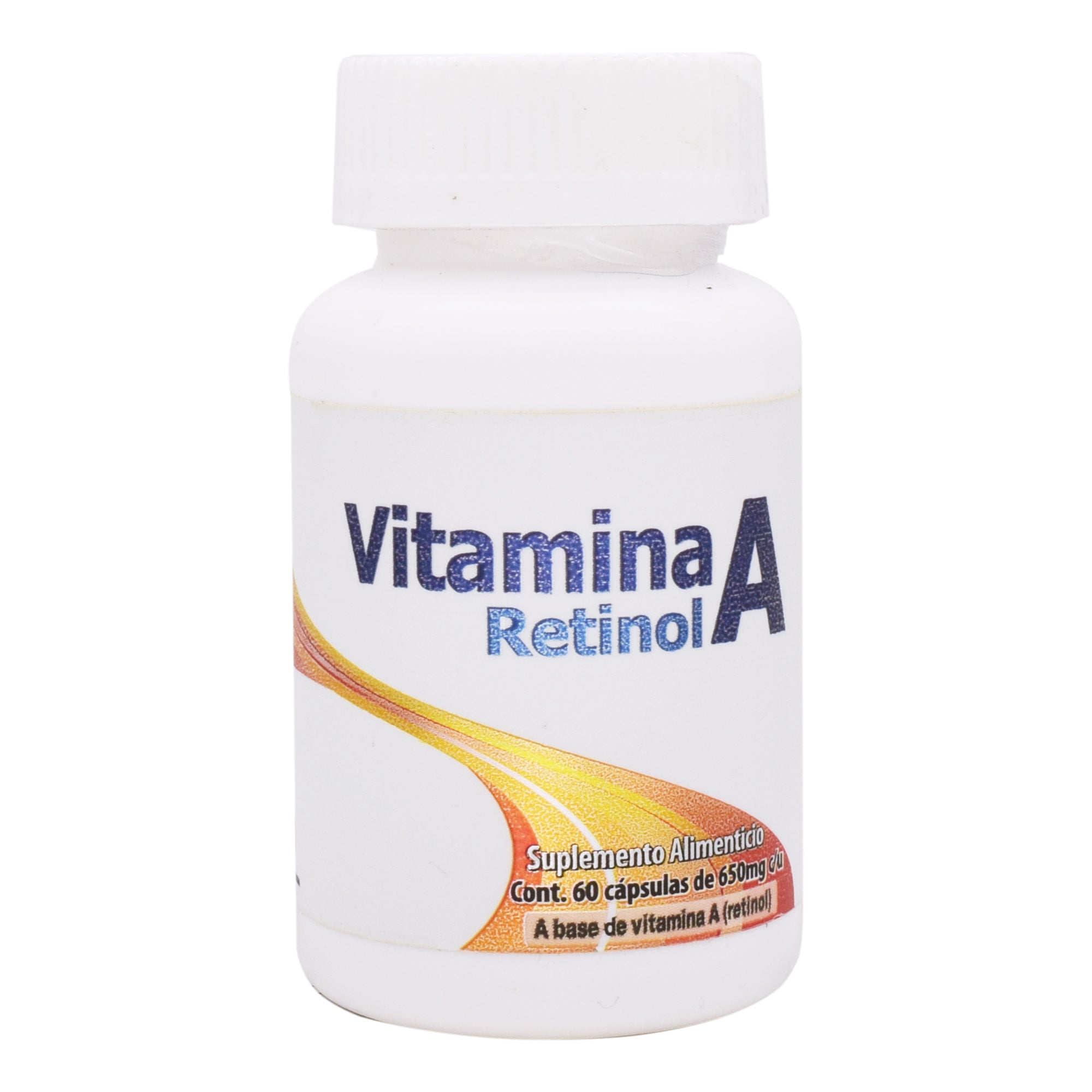 Vitamina A Retinol 650 Mg 60 Cap