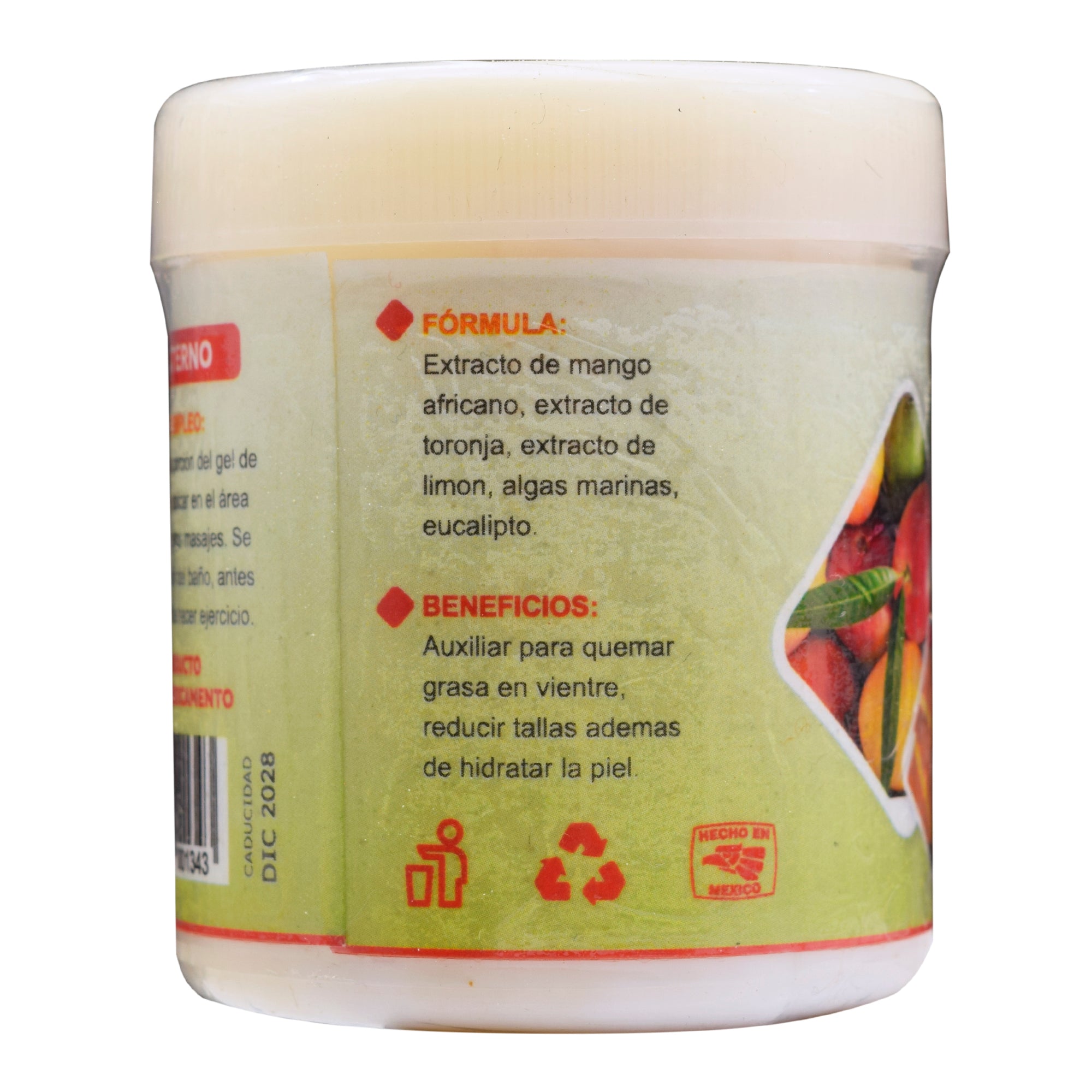 Gel De Mango Africano 170 G