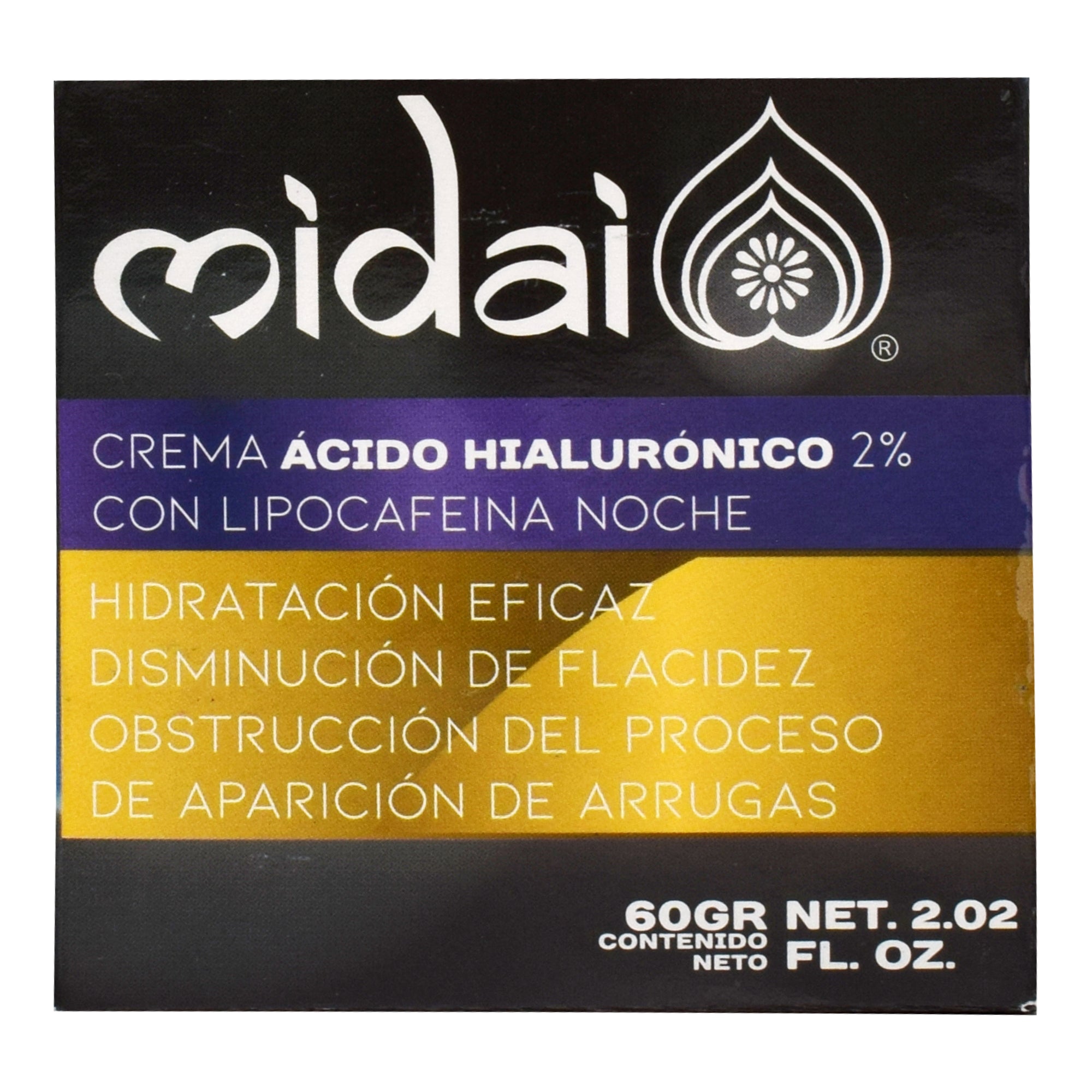 Crema Facial De Noche Acido Hialuronico 60 G