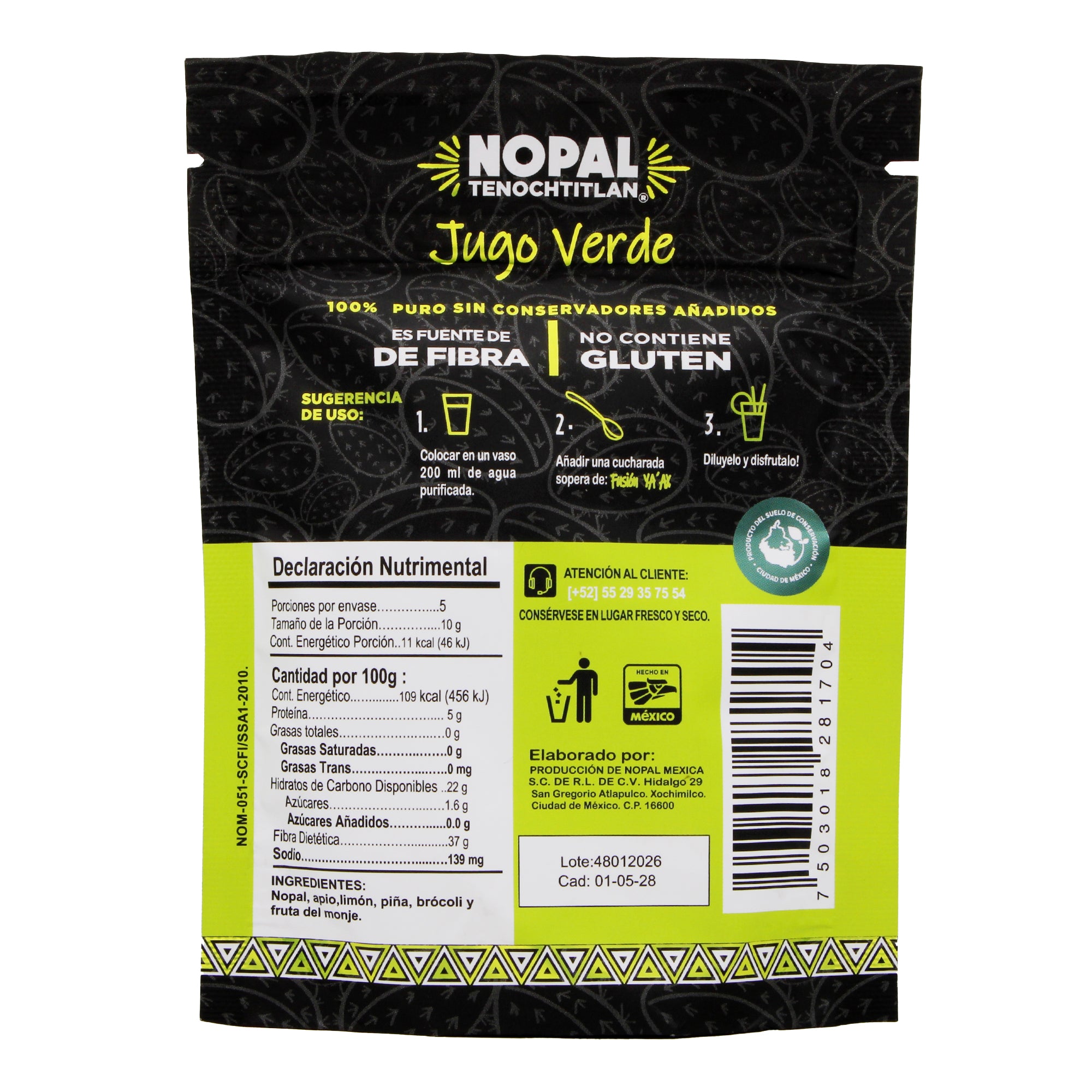 Jugo Verde 50 G