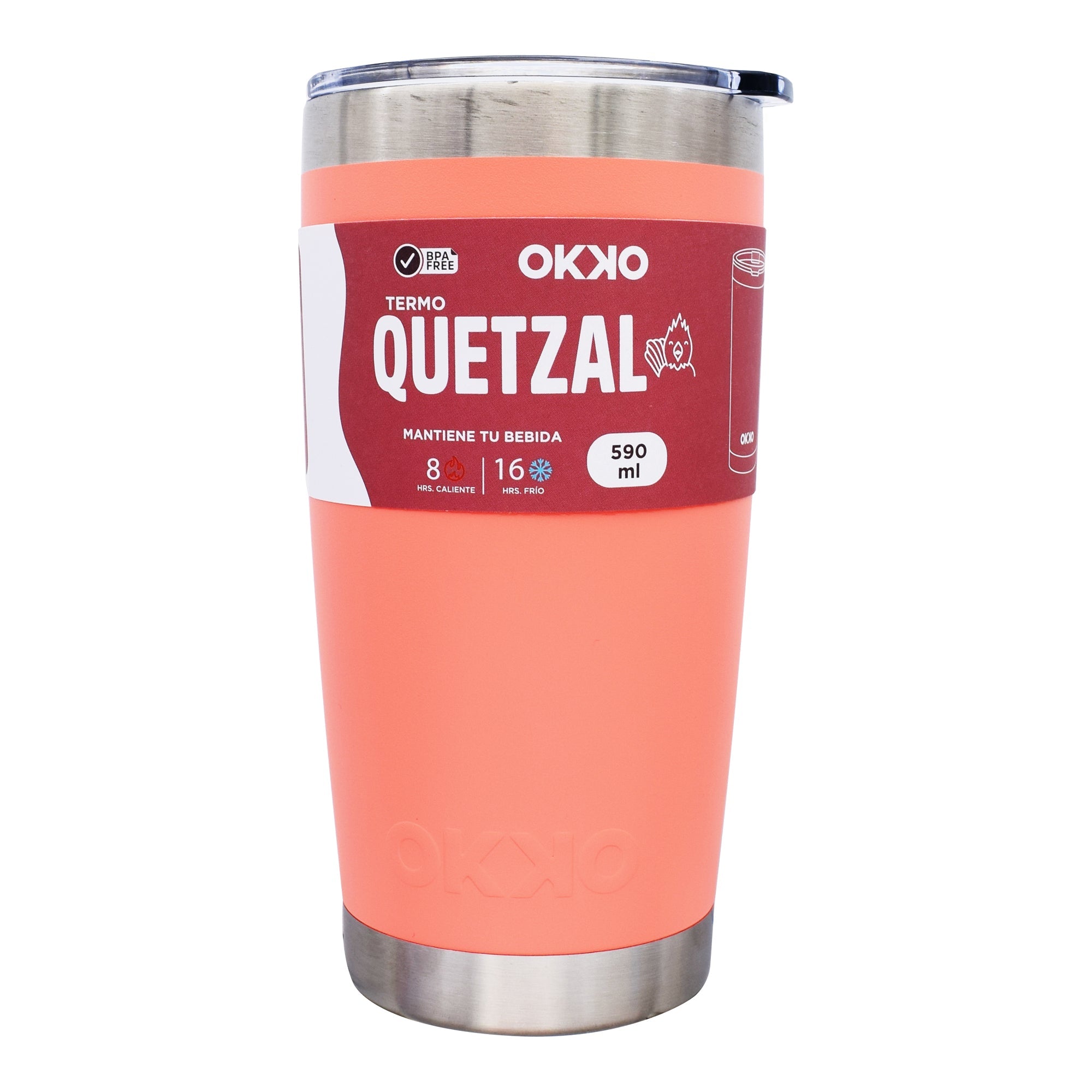 Termo Quetzal Salmon 1 Pz