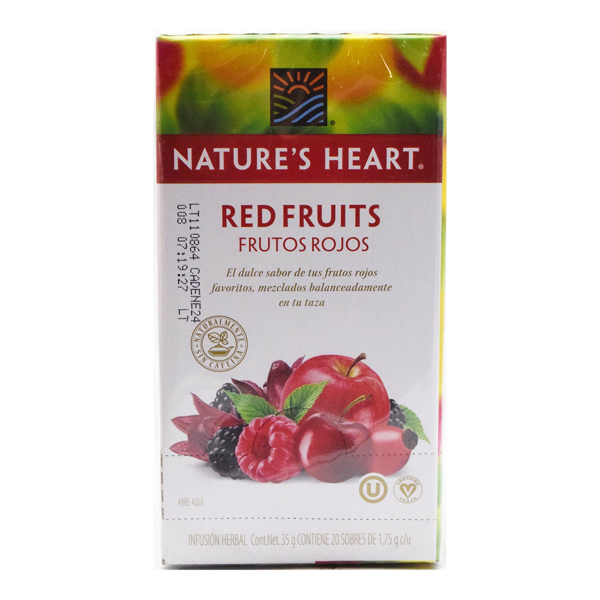 Te Frutos Rojos 35 G