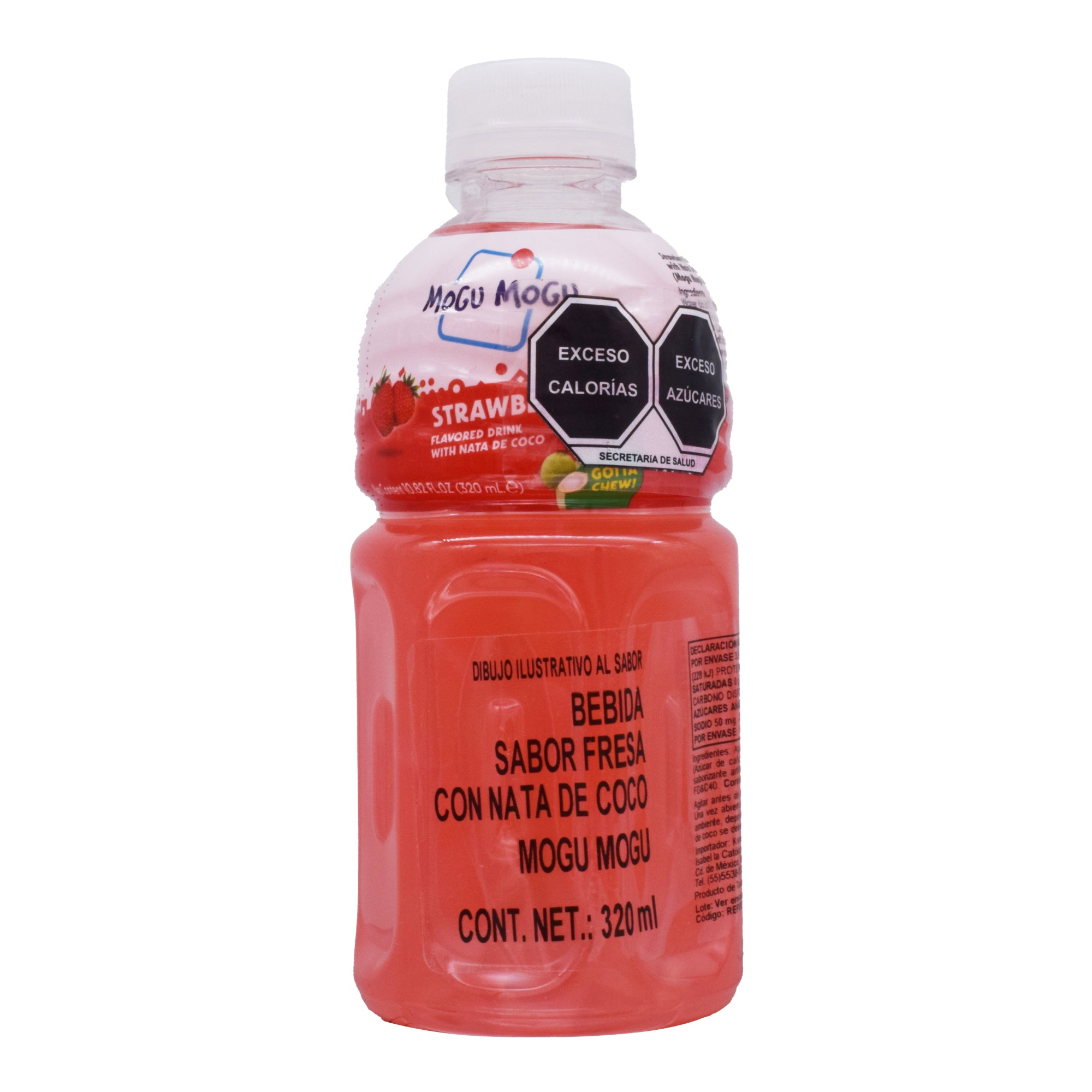 Bebida De Fresa Con Trozos De Coco 320 Ml