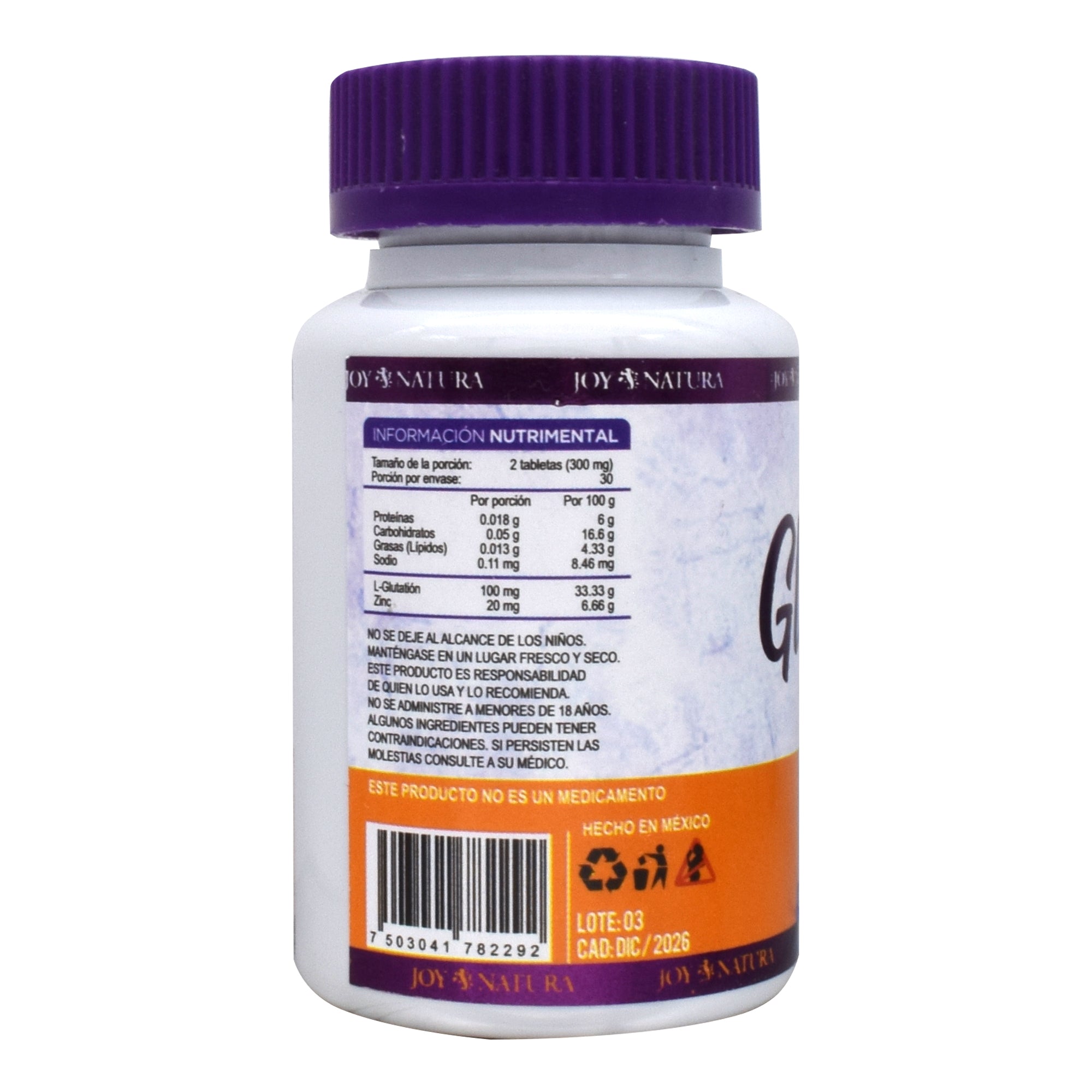 Glutation Sublingual 60 Tab