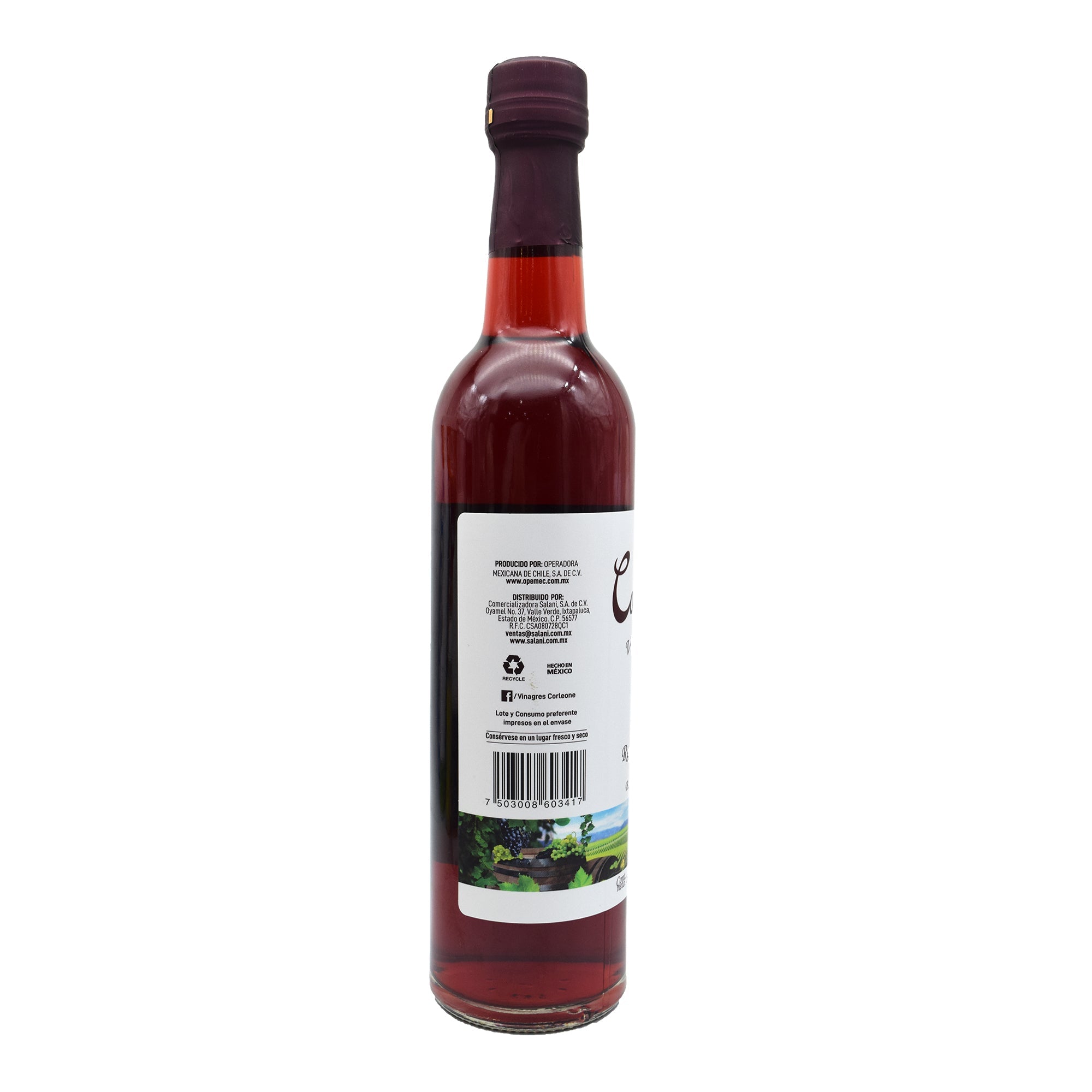 Vinagre De Vino Tinto 500 Ml