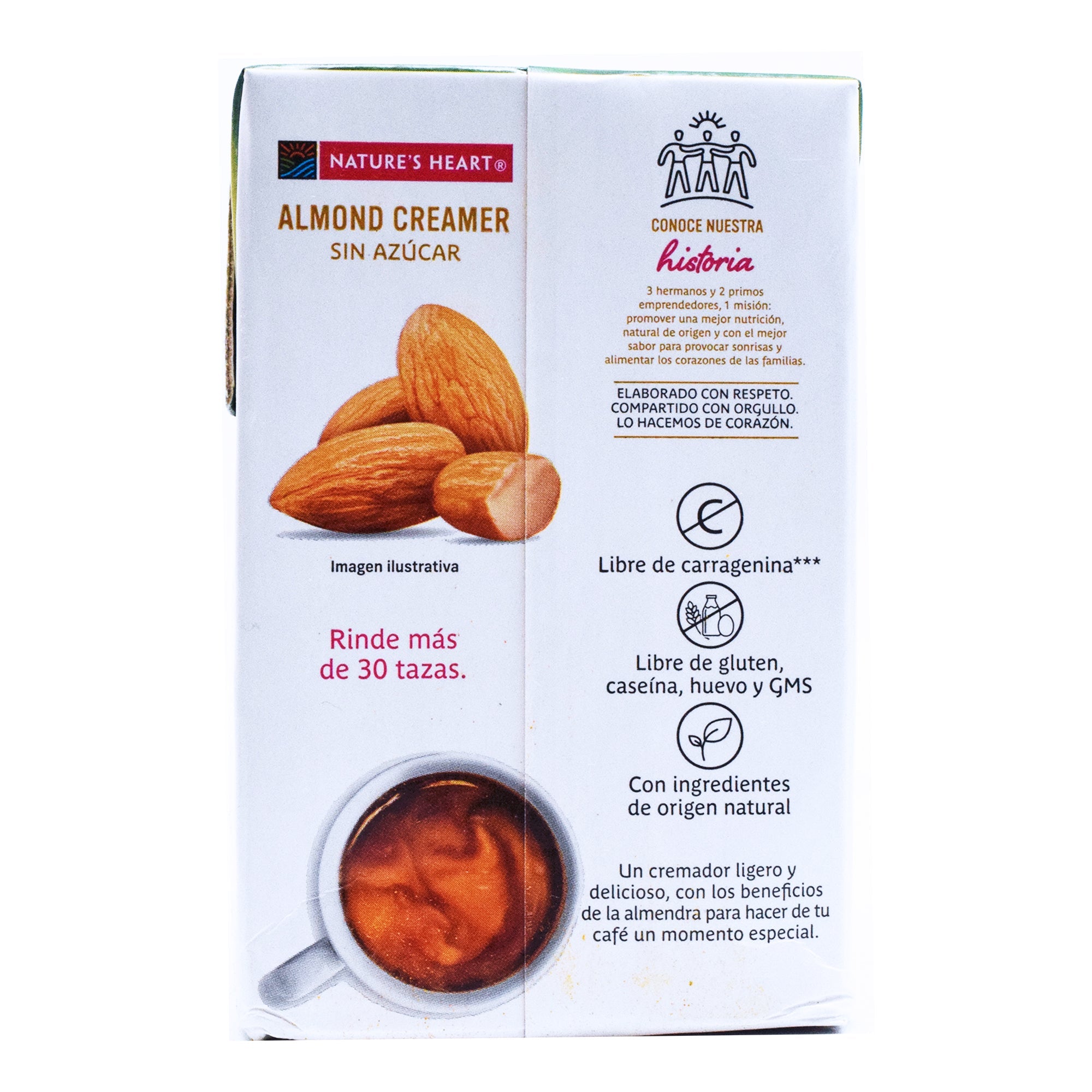 Crema Para Cafe Almendra 500 Ml