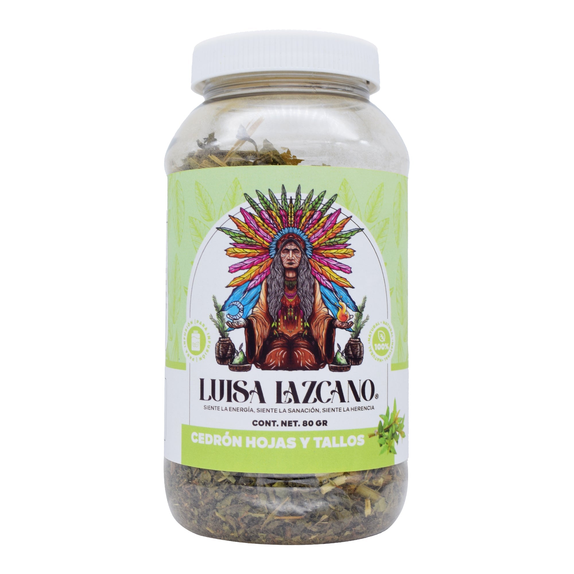 Cedron Hojas Y Tallos 80 G