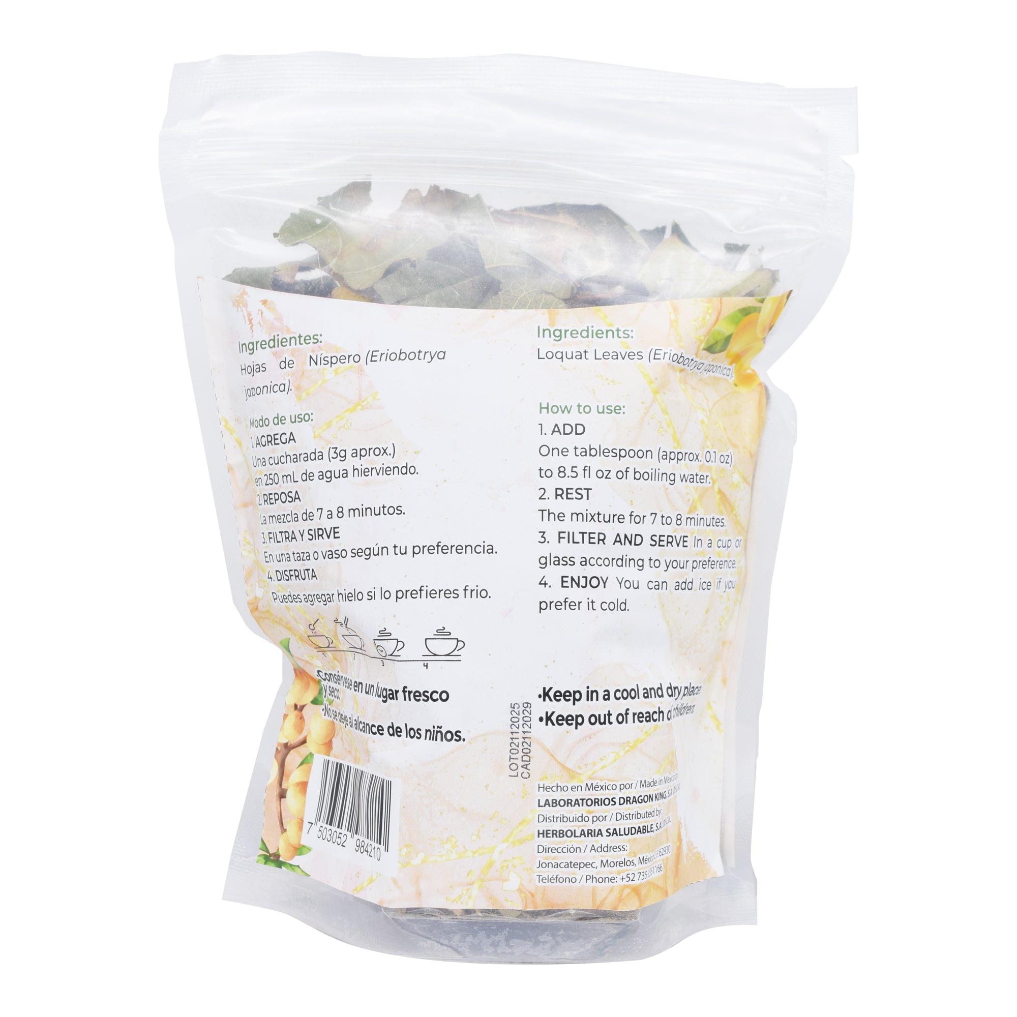 Hojas De Nispero 50 G