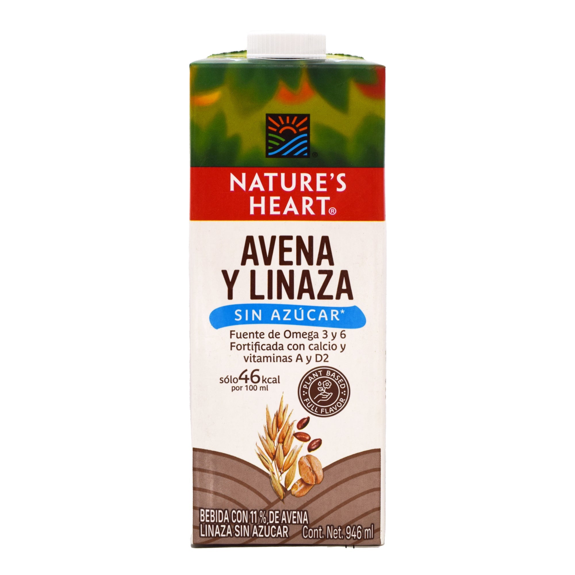 Leche De Avena Y Linaza 946 Ml