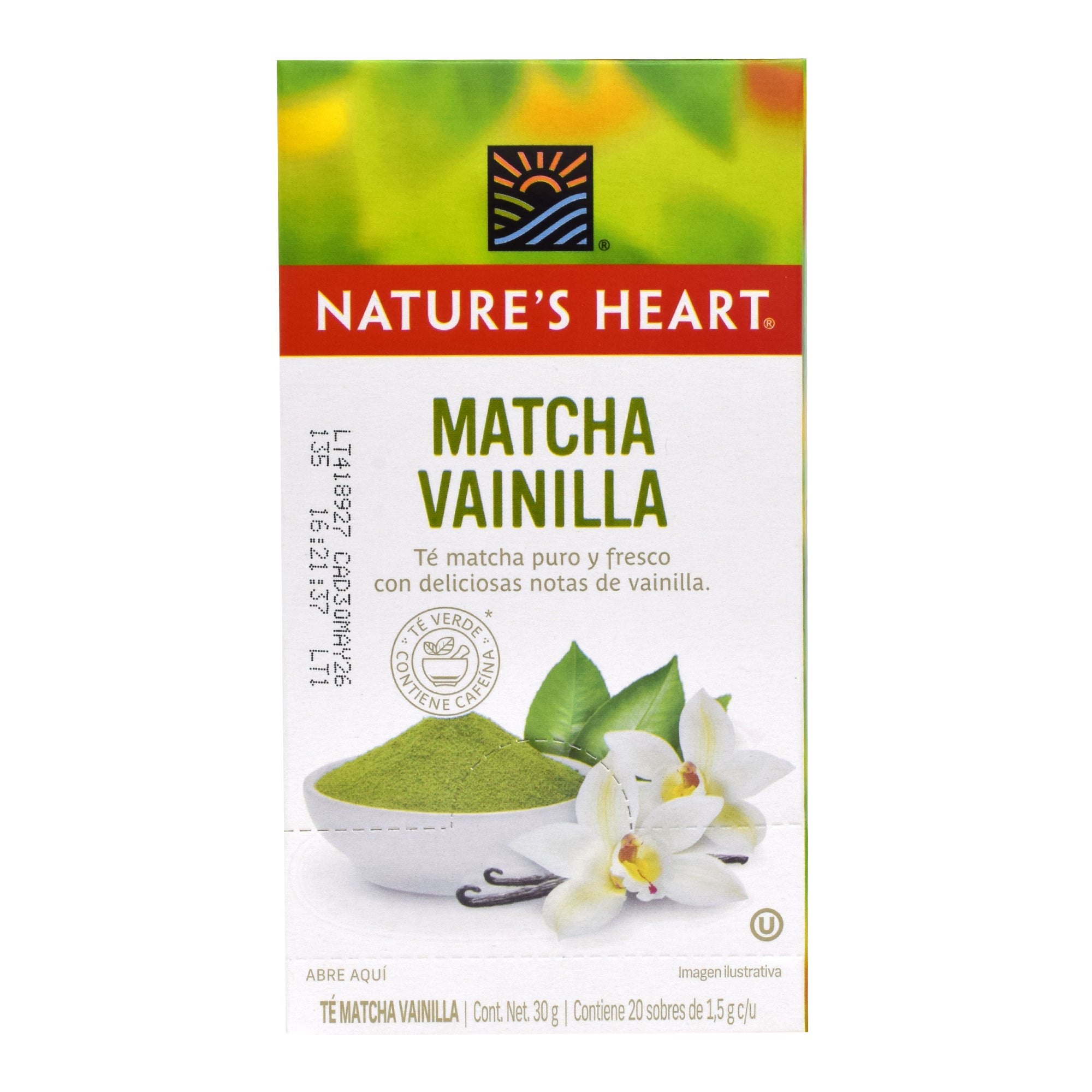 Te Matcha Vainilla 30 G 20 Sob