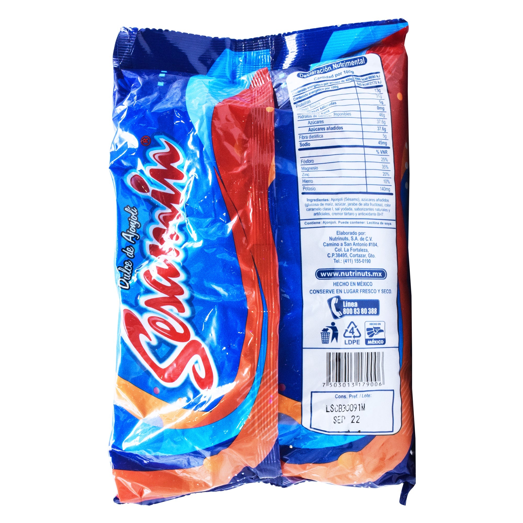 Dulce Ajonjoli 400 G