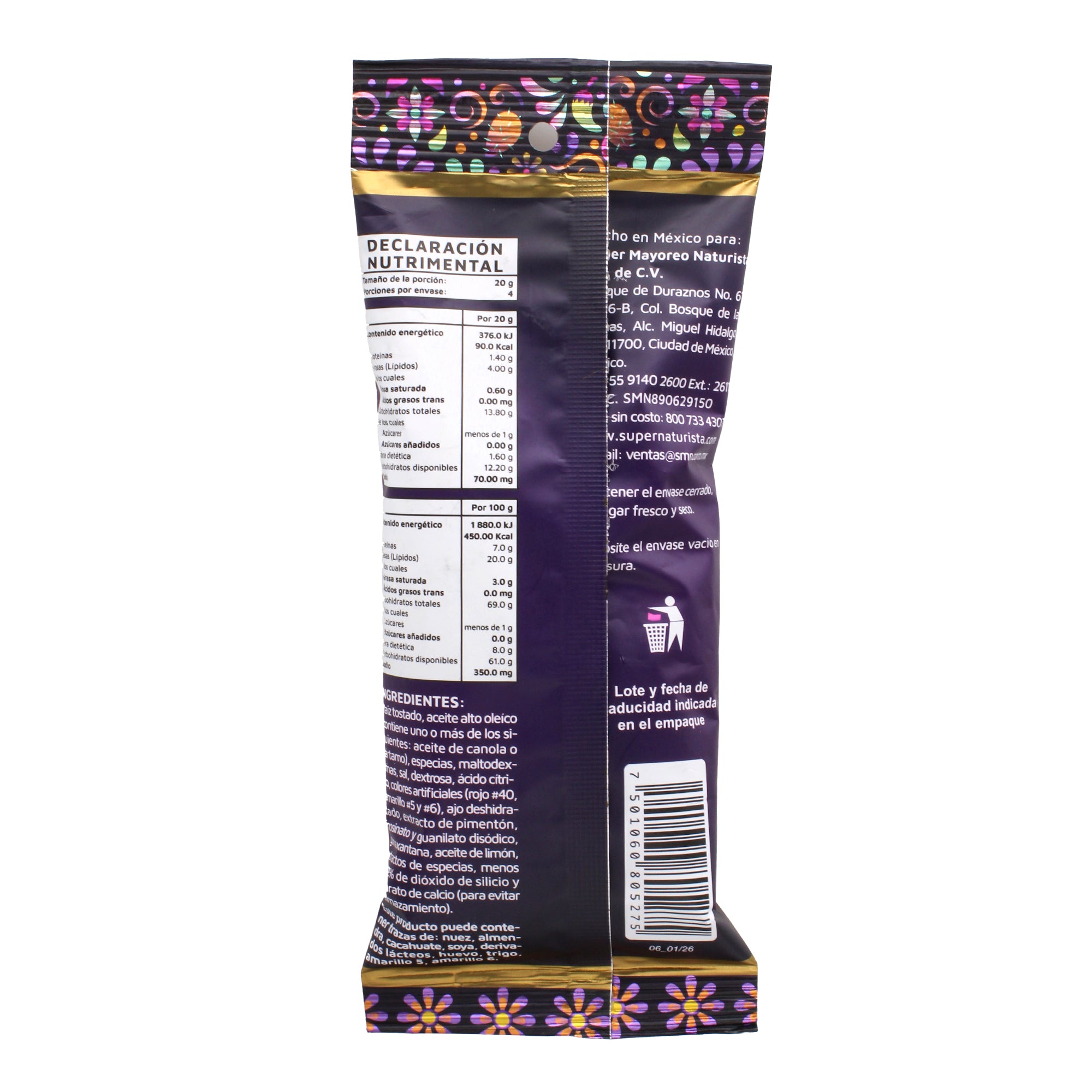 Maiz Con Chile 80 G