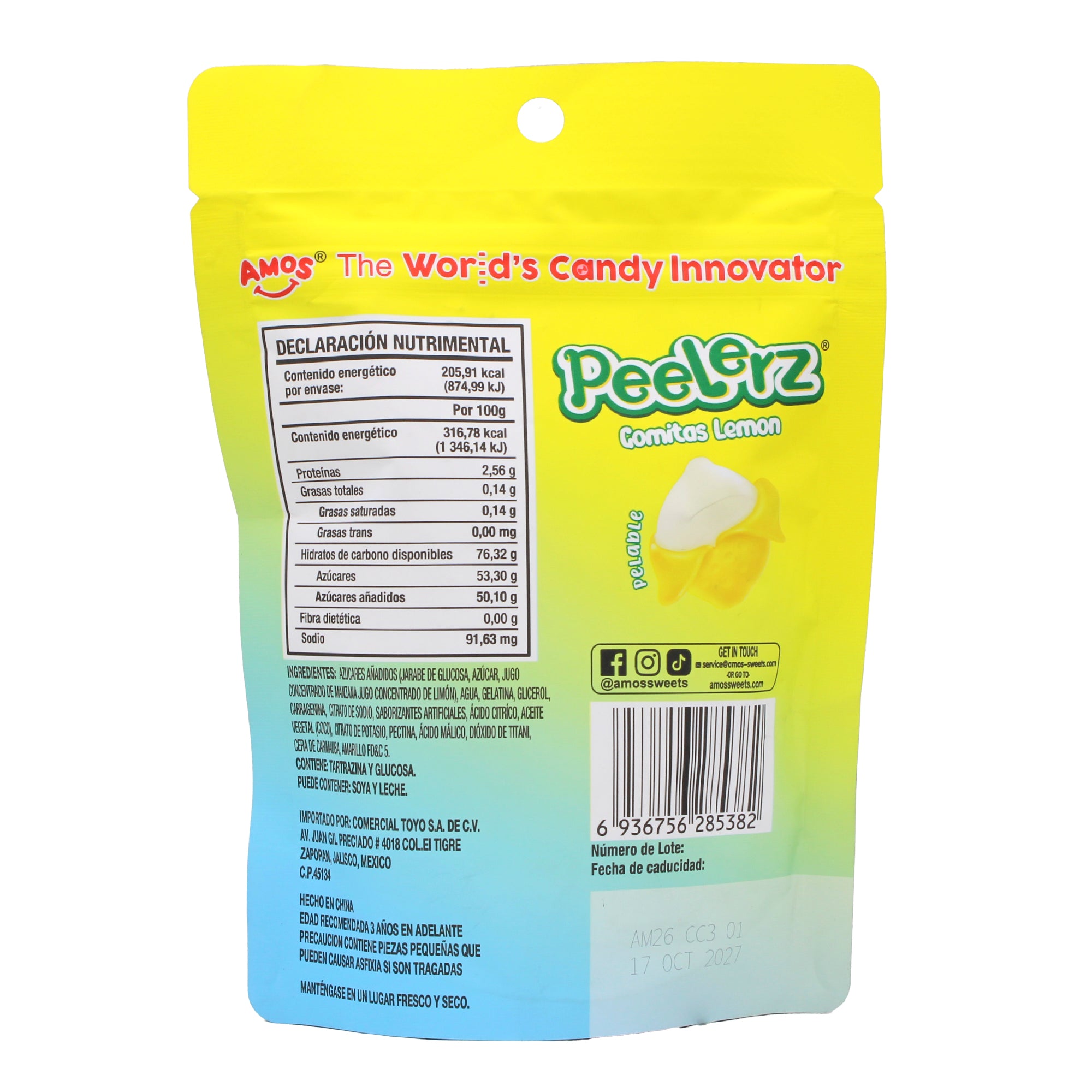 Gomitas Limon 65 G